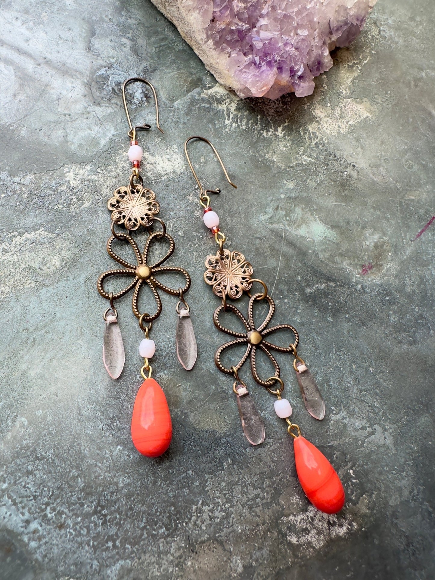 Blush & Bloom JAFF - Earrings Kit - Vintaj Idaho Design - 8/6/2025 - Vintaj Live Shop ID