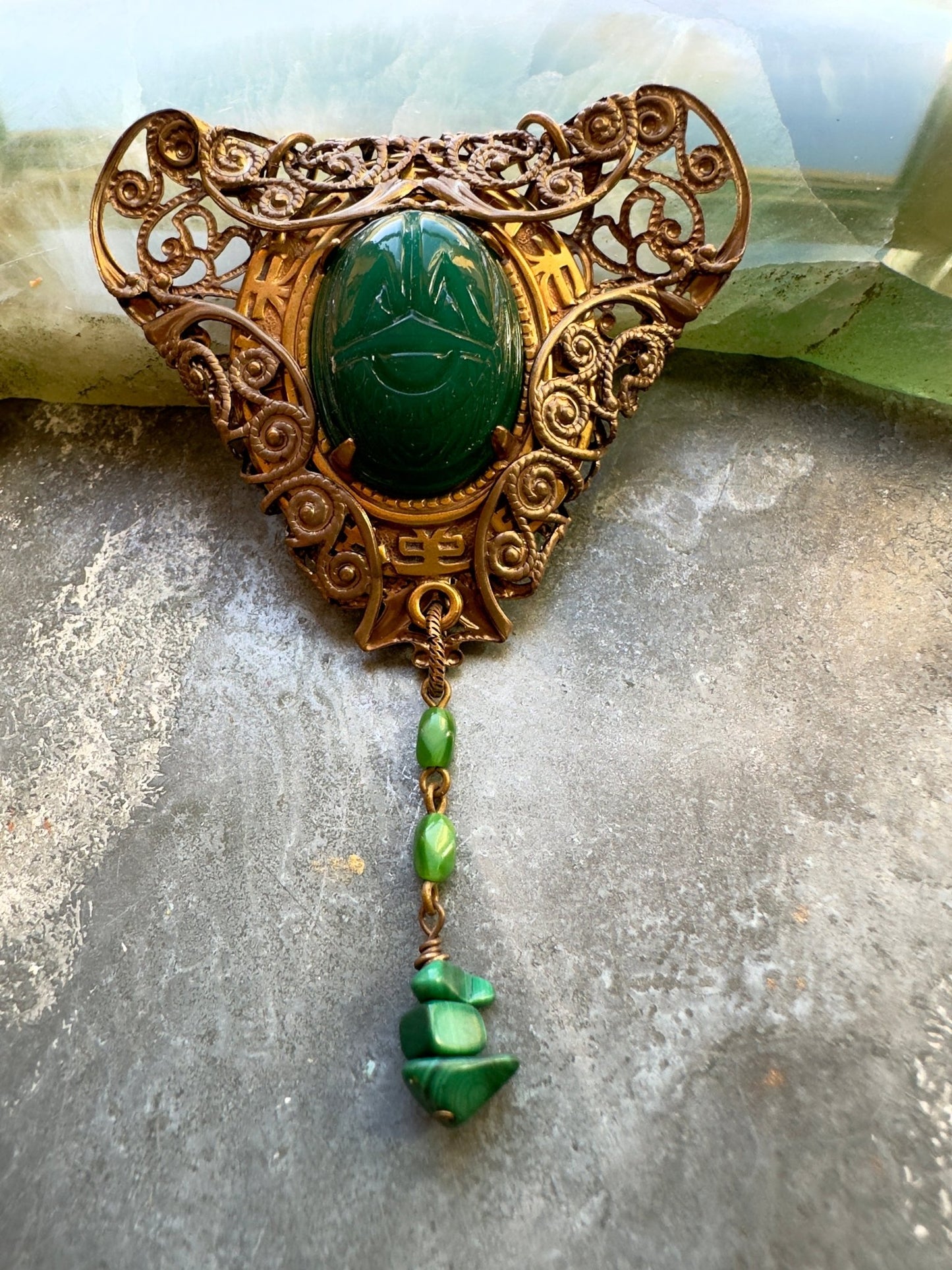 Bronzed Guardian - Vintage Pendant Kit - Vintaj Idaho Design - 10/8/2025 - Vintaj Live Shop ID