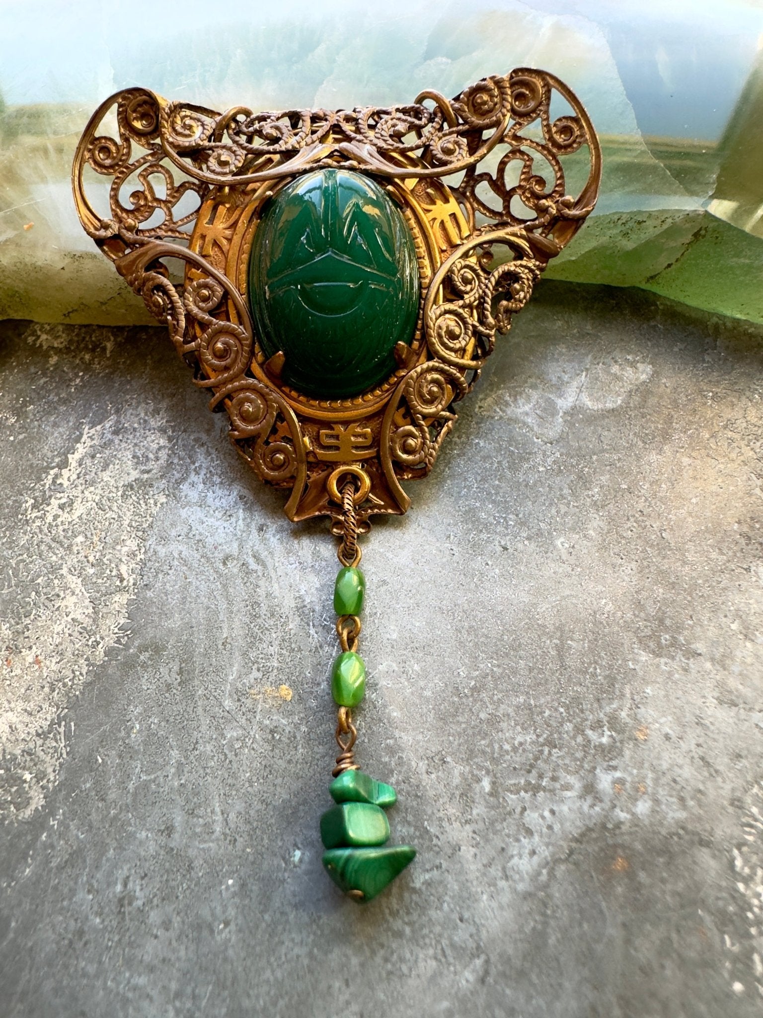 Bronzed Guardian - Vintage Pendant Kit - Vintaj Idaho Design - 10/8/2025 - Vintaj Live Shop ID