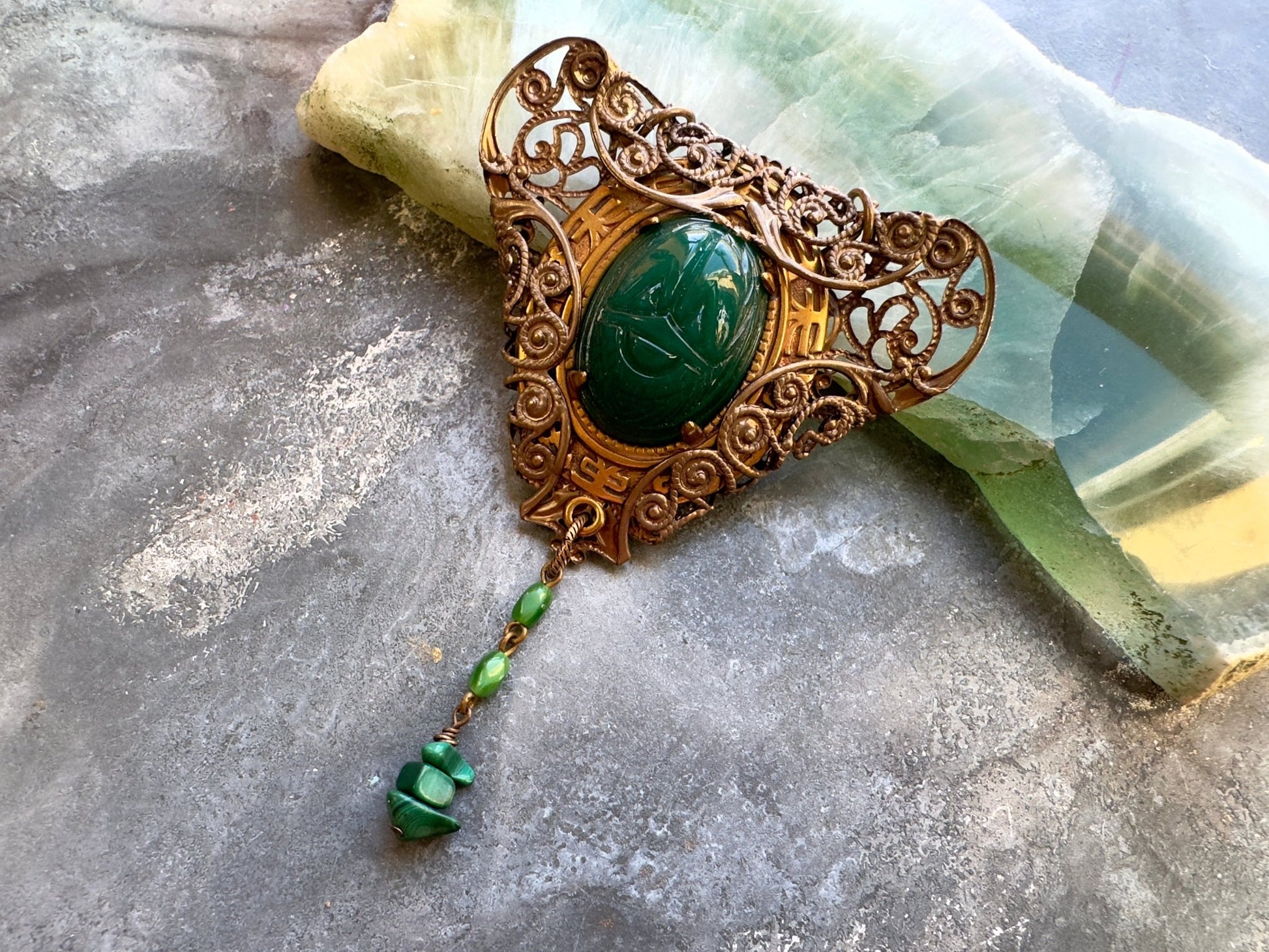 Bronzed Guardian - Vintage Pendant Kit - Vintaj Idaho Design - 10/8/2025 - Vintaj Live Shop ID