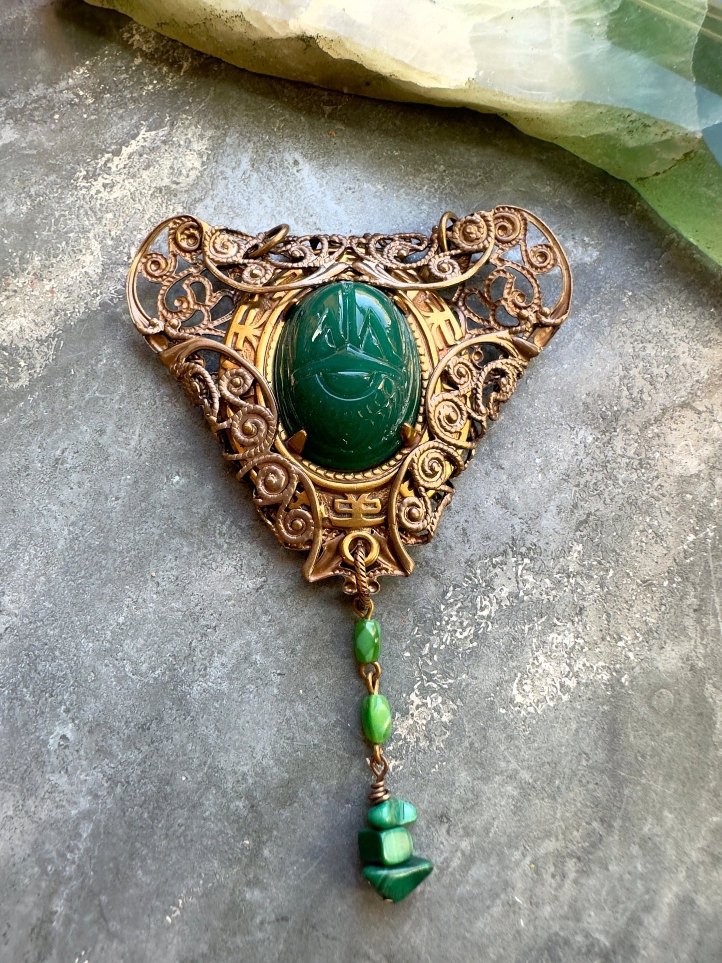 Bronzed Guardian - Vintage Pendant Kit - Vintaj Idaho Design - 10/8/2025 - Vintaj Live Shop ID