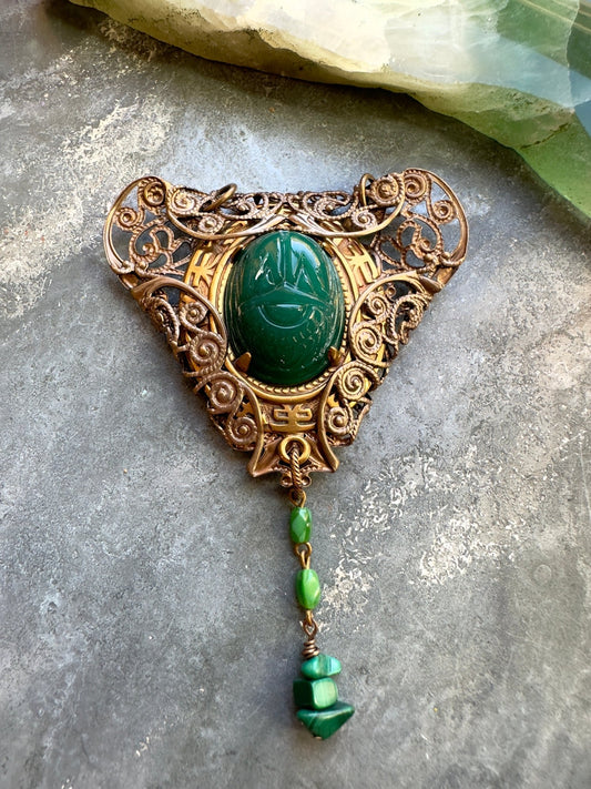 Bronzed Guardian - Vintage Pendant Kit - Vintaj Idaho Design - 10/8/2025 - Vintaj Live Shop ID