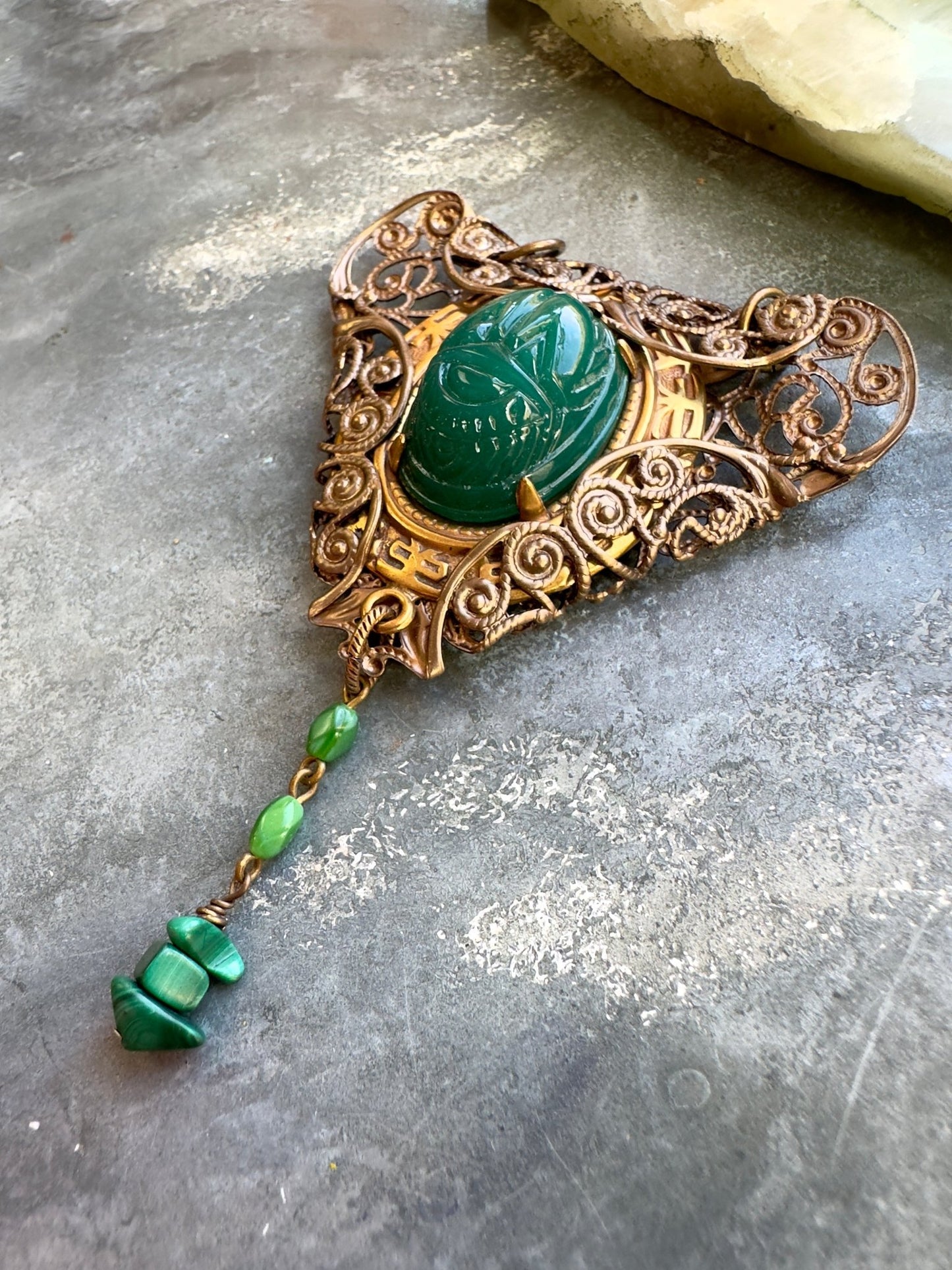 Bronzed Guardian - Vintage Pendant Kit - Vintaj Idaho Design - 10/8/2025 - Vintaj Live Shop ID