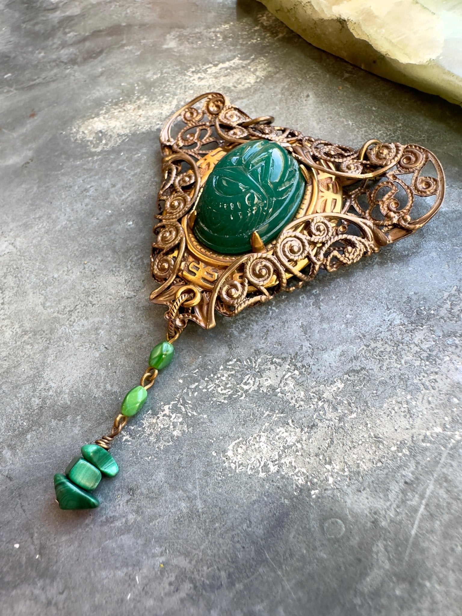 Bronzed Guardian - Vintage Pendant Kit - Vintaj Idaho Design - 10/8/2025 - Vintaj Live Shop ID