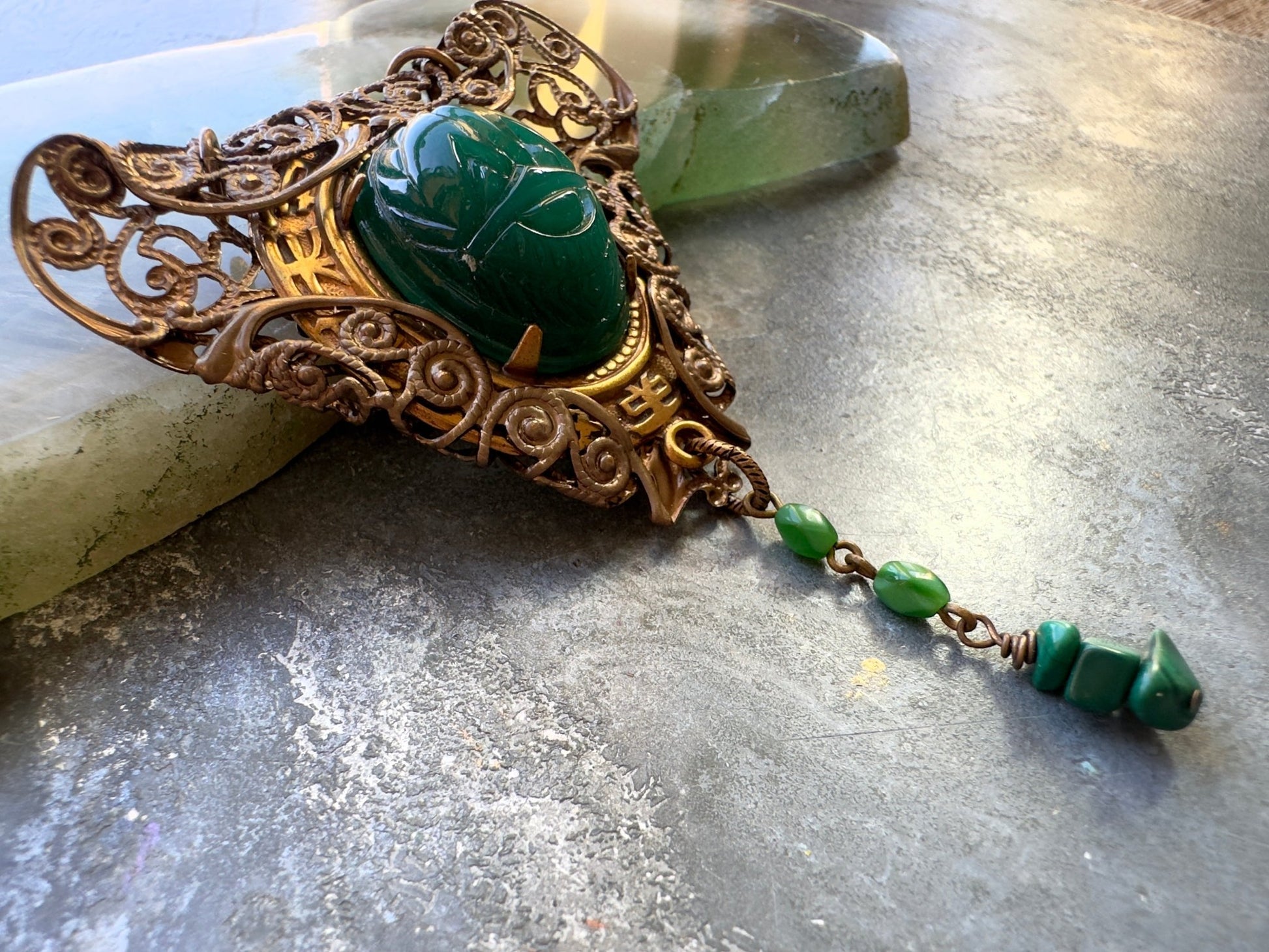 Bronzed Guardian - Vintage Pendant Kit - Vintaj Idaho Design - 10/8/2025 - Vintaj Live Shop ID