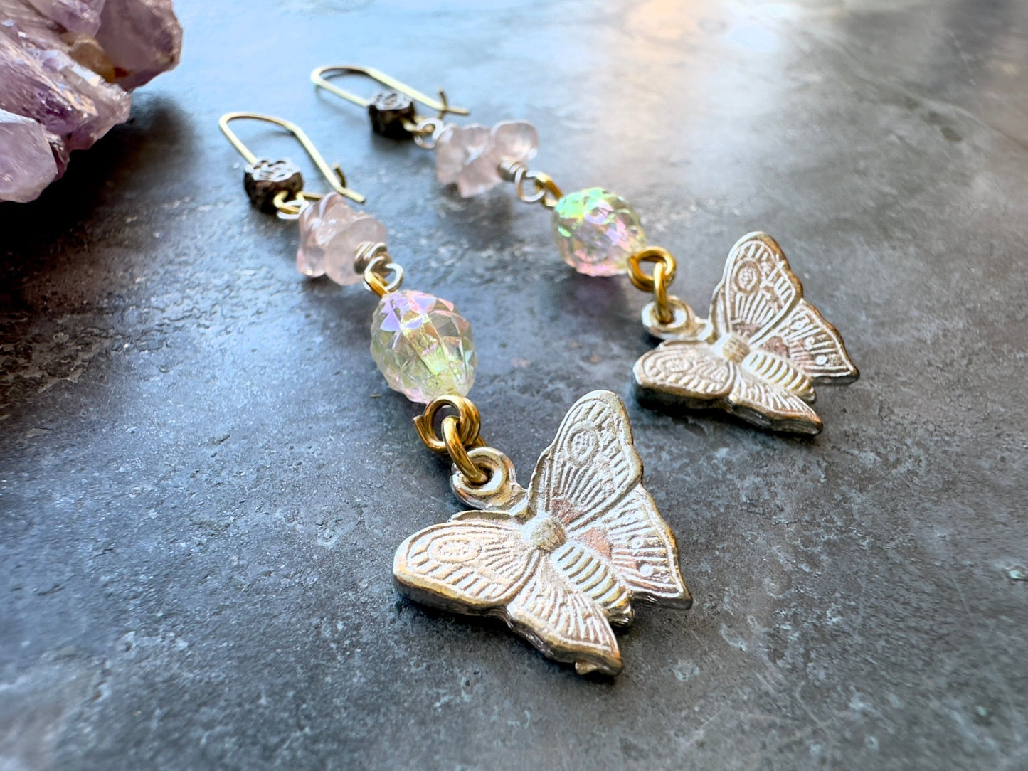 Butterfly Kisses - Earrings Kit - Vintaj Idaho Design - 8/13/2025 - Vintaj Live Shop ID