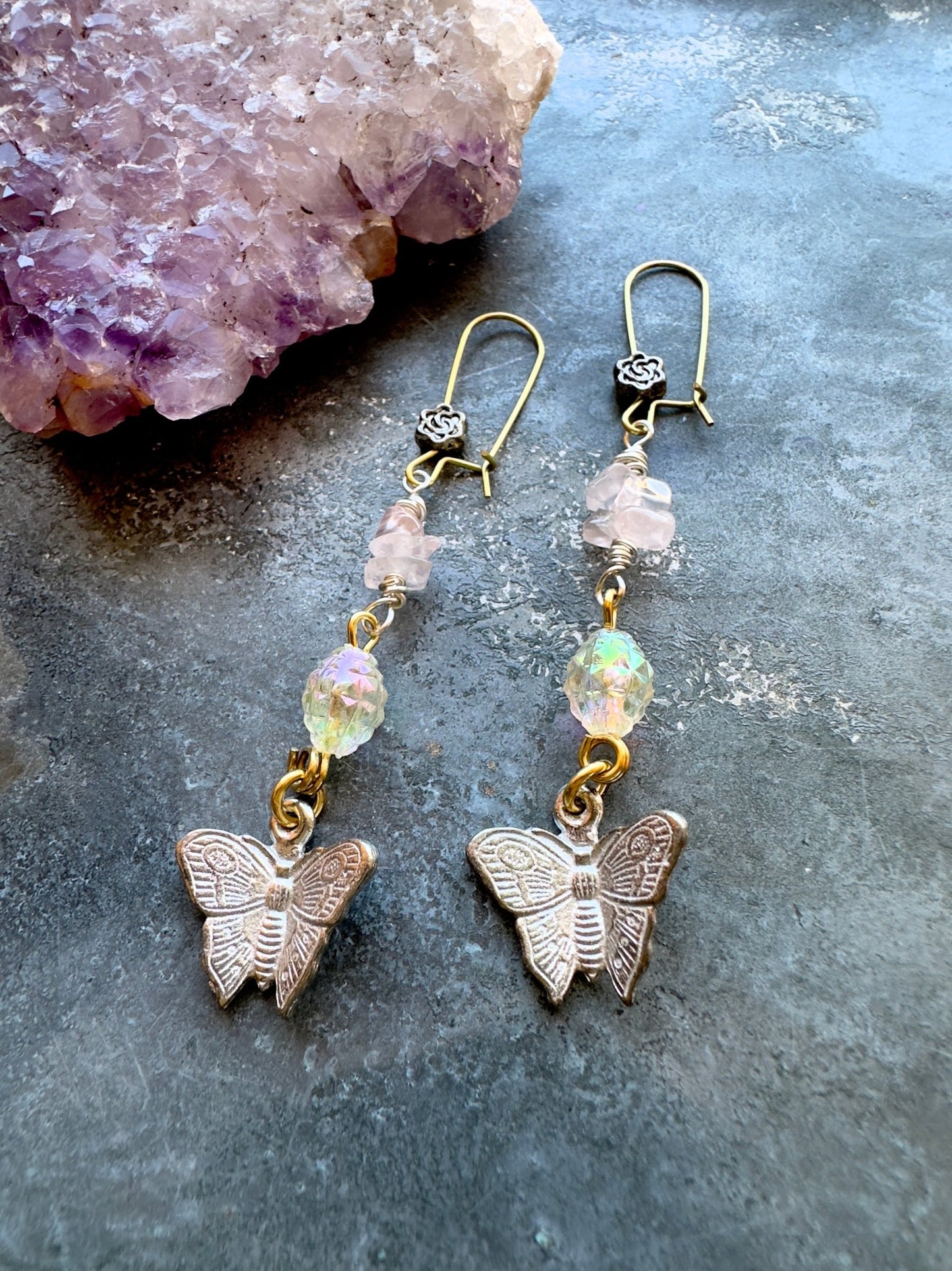 Butterfly Kisses - Earrings Kit - Vintaj Idaho Design - 8/13/2025 - Vintaj Live Shop ID