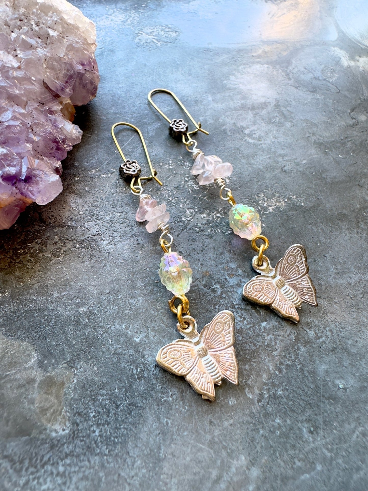 Butterfly Kisses - Earrings Kit - Vintaj Idaho Design - 8/13/2025 - Vintaj Live Shop ID