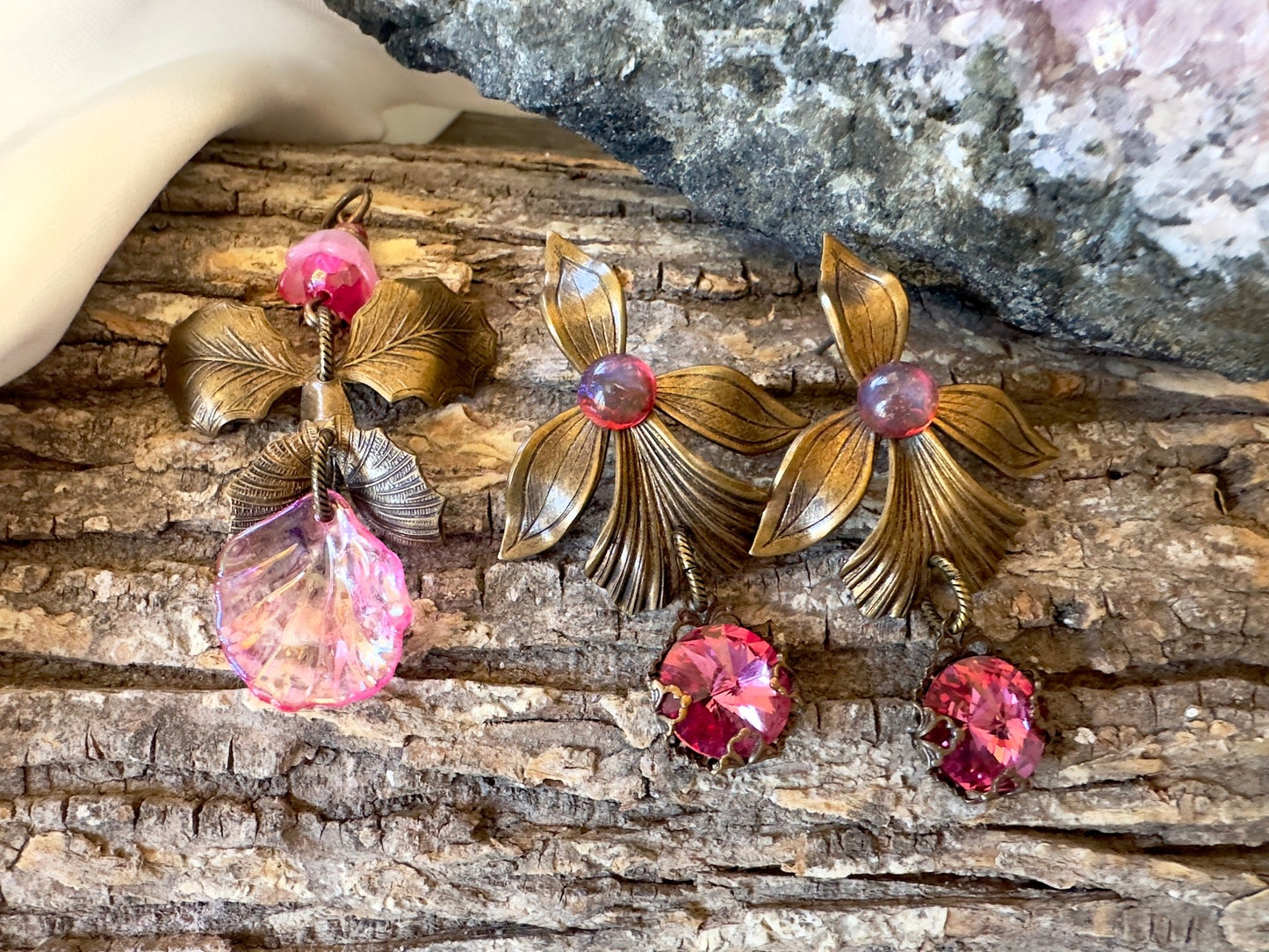 Calla Lily Ember - Pendant Earrings Kit - 5/23/2025 - Vintaj Live Shop ID