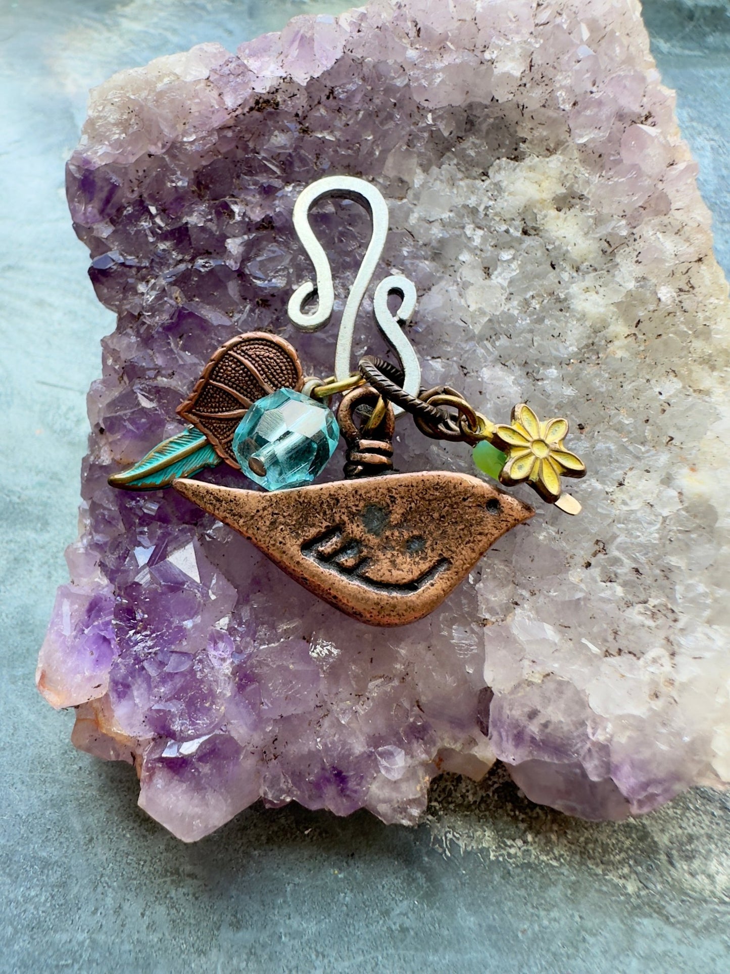Chirping Charmoire Pendant Kit - Vintaj Idaho Design - 8/6/2025 - Vintaj Live Shop ID