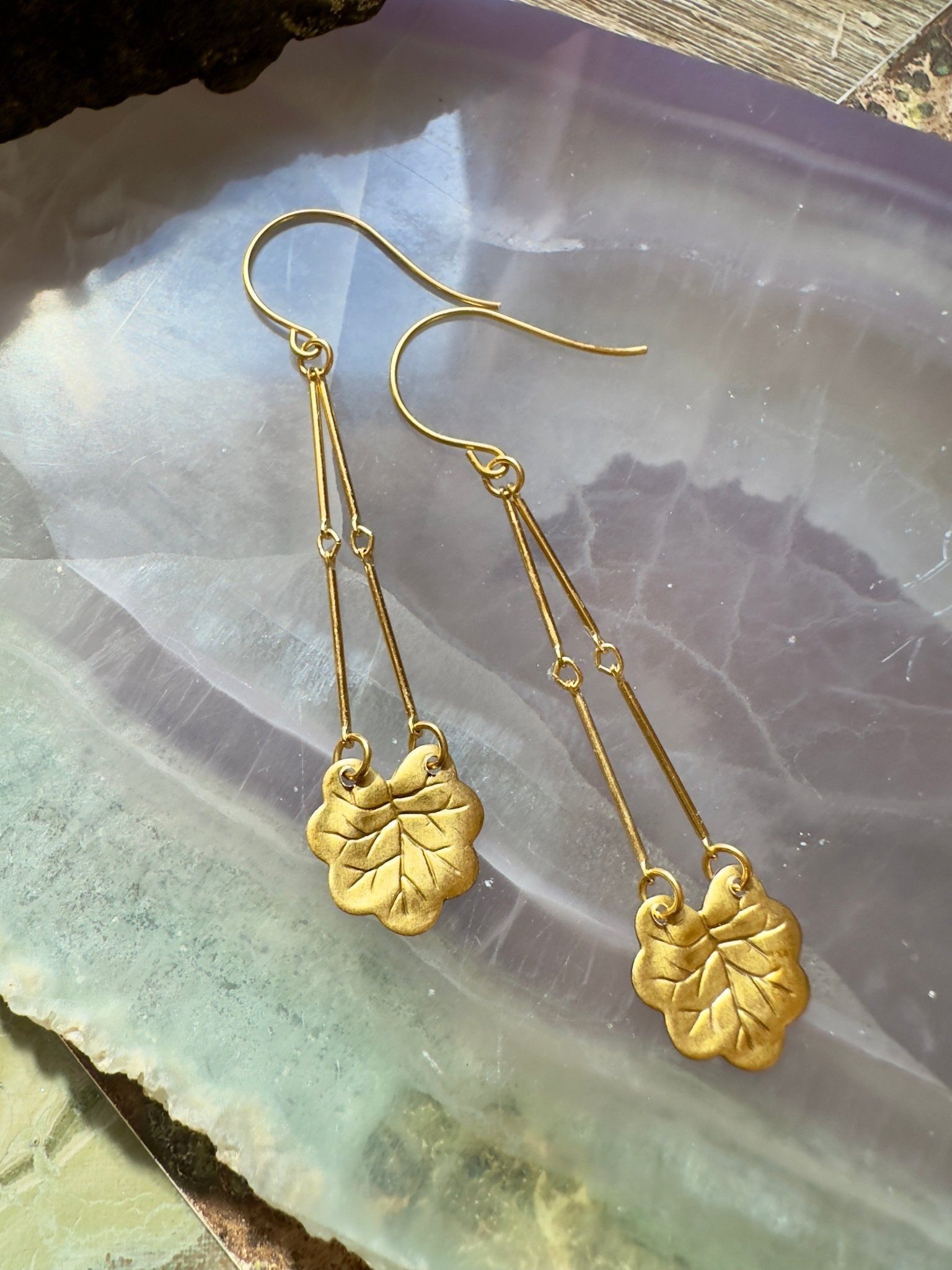 Deco Leaf - Vintage Earrings Kit - Idaho Vintaj Design - 6/11/2025 - Vintaj Live Shop ID