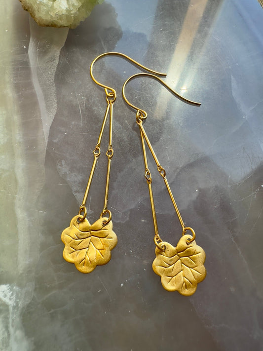 Deco Leaf - Vintage Earrings Kit - Idaho Vintaj Design - 6/11/2025 - Vintaj Live Shop ID