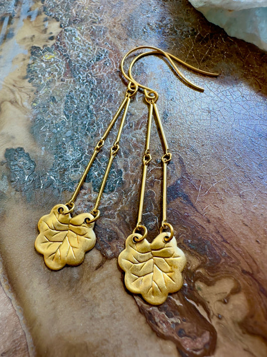 Deco Leaf - Vintage Earrings Kit - Idaho Vintaj Design - 6/11/2025 - Vintaj Live Shop ID