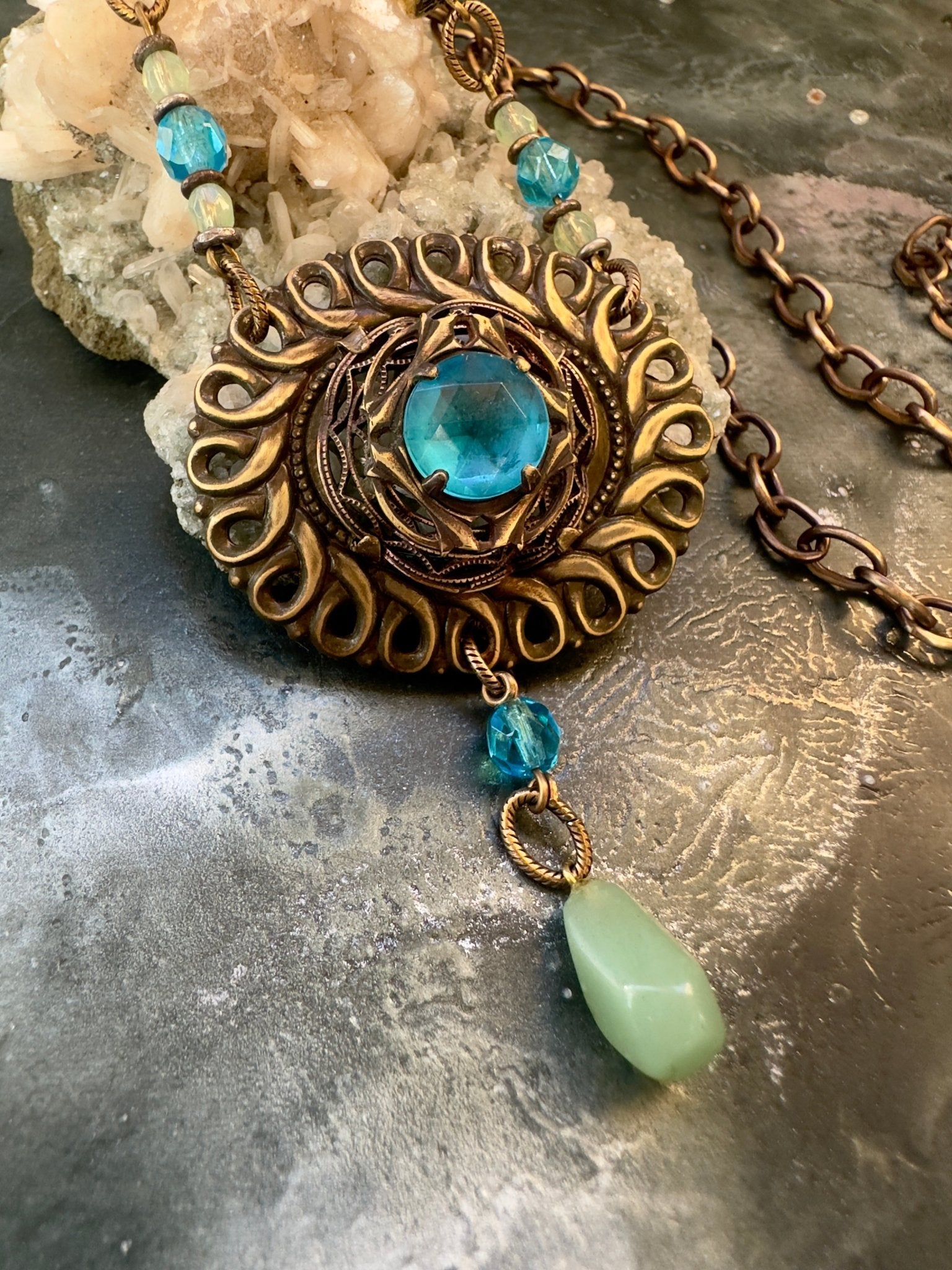 Divine Oracle - Vintage Necklace Kit - Vintaj Idaho Design - 10/22/2025 - Vintaj Live Shop ID