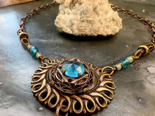 Divine Oracle - Vintage Necklace Kit - Vintaj Idaho Design - 10/22/2025 - Vintaj Live Shop ID
