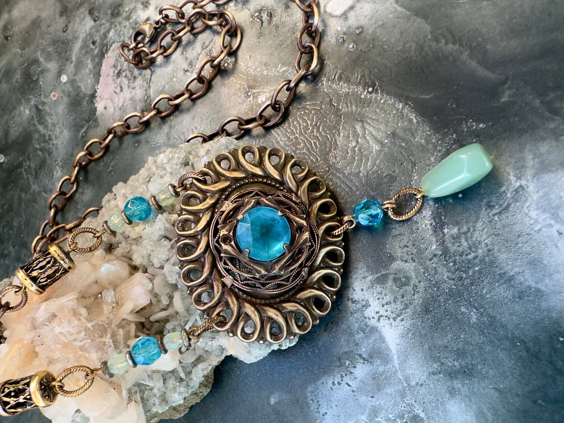 Divine Oracle - Vintage Necklace Kit - Vintaj Idaho Design - 10/22/2025 - Vintaj Live Shop ID