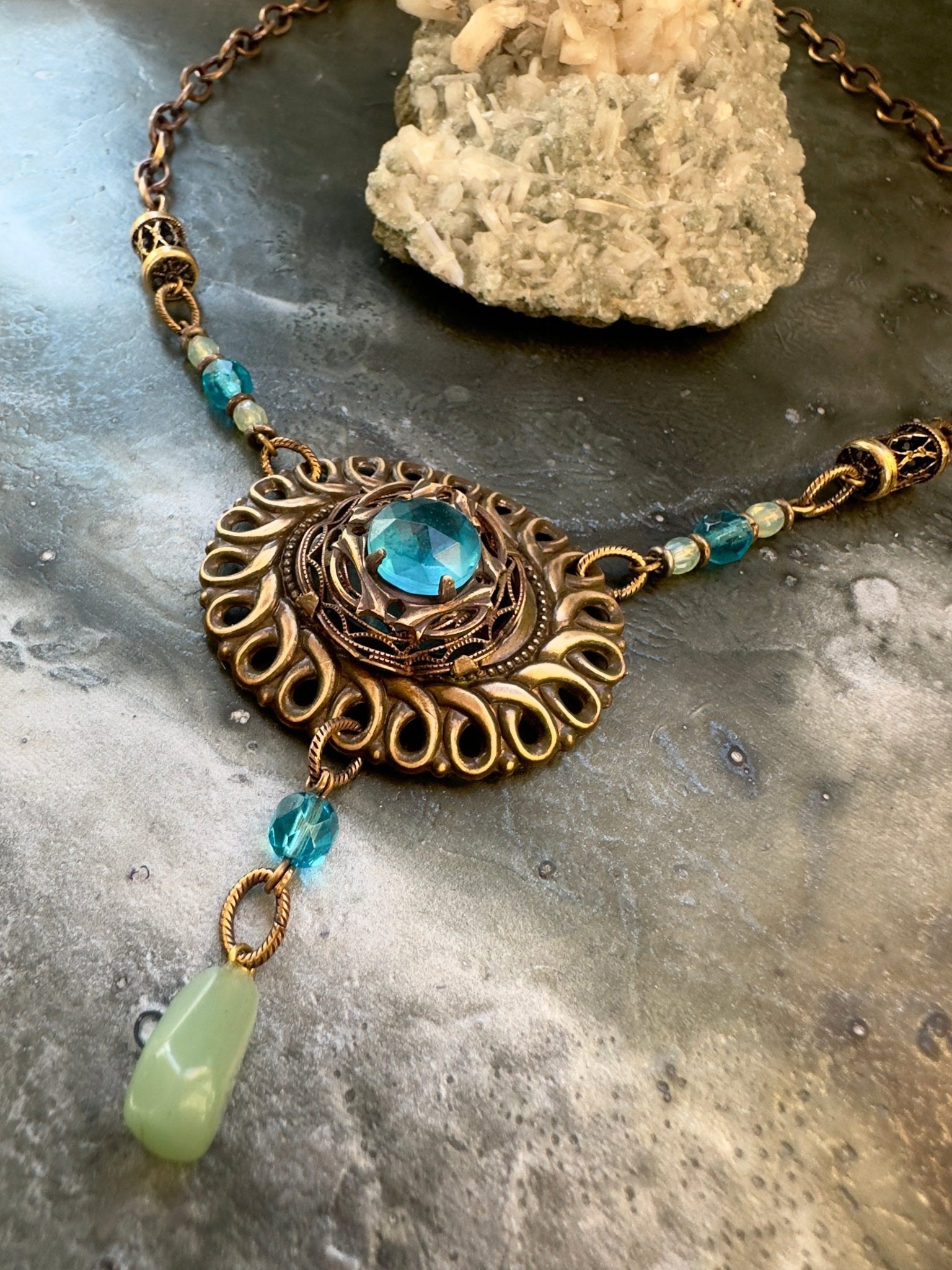 Divine Oracle - Vintage Necklace Kit - Vintaj Idaho Design - 10/22/2025 - Vintaj Live Shop ID
