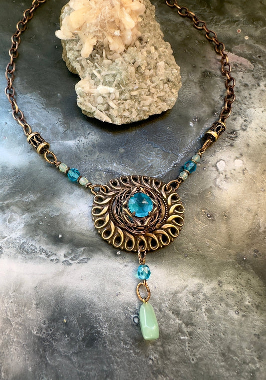 Divine Oracle - Vintage Necklace Kit - Vintaj Idaho Design - 10/22/2025 - Vintaj Live Shop ID