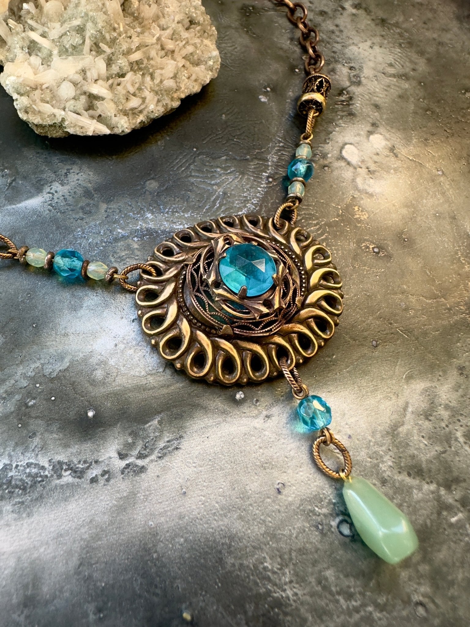 Divine Oracle - Vintage Necklace Kit - Vintaj Idaho Design - 10/22/2025 - Vintaj Live Shop ID