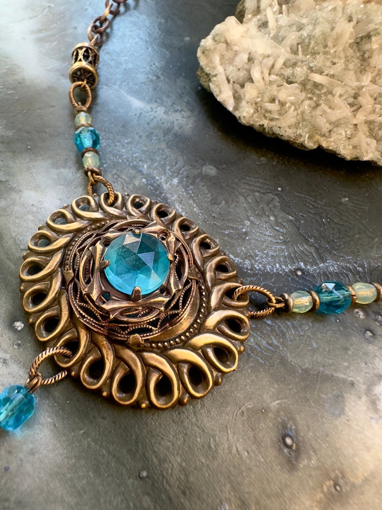 Divine Oracle - Vintage Necklace Kit - Vintaj Idaho Design - 10/22/2025 - Vintaj Live Shop ID