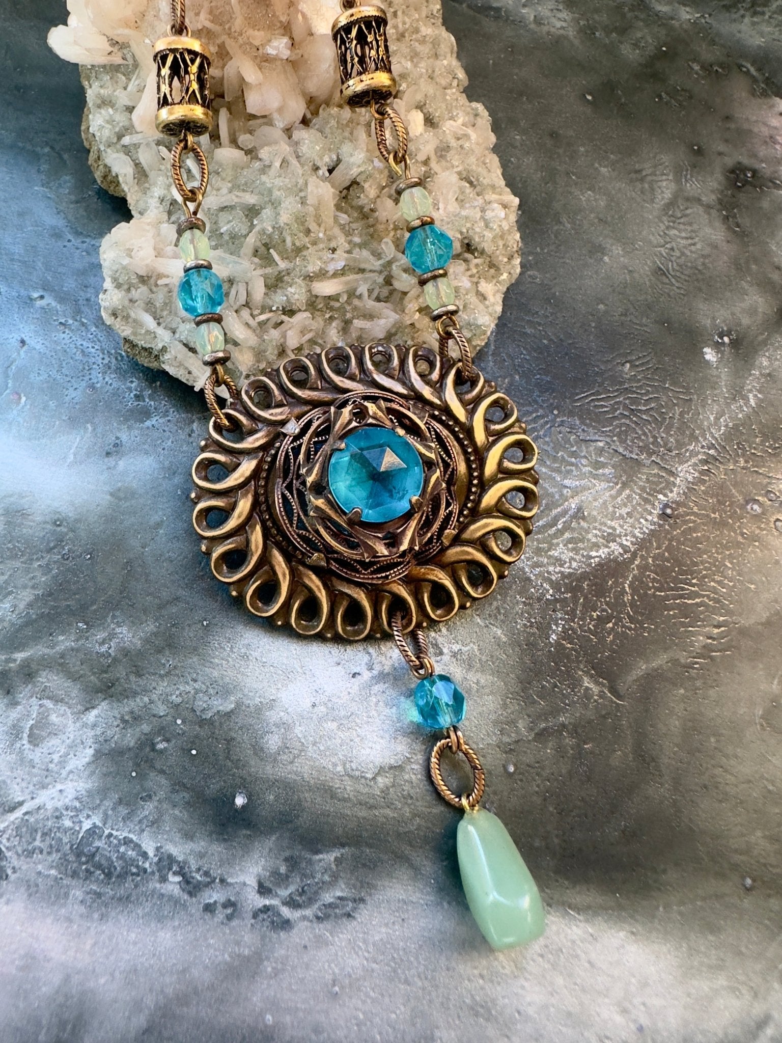 Divine Oracle - Vintage Necklace Kit - Vintaj Idaho Design - 10/22/2025 - Vintaj Live Shop ID