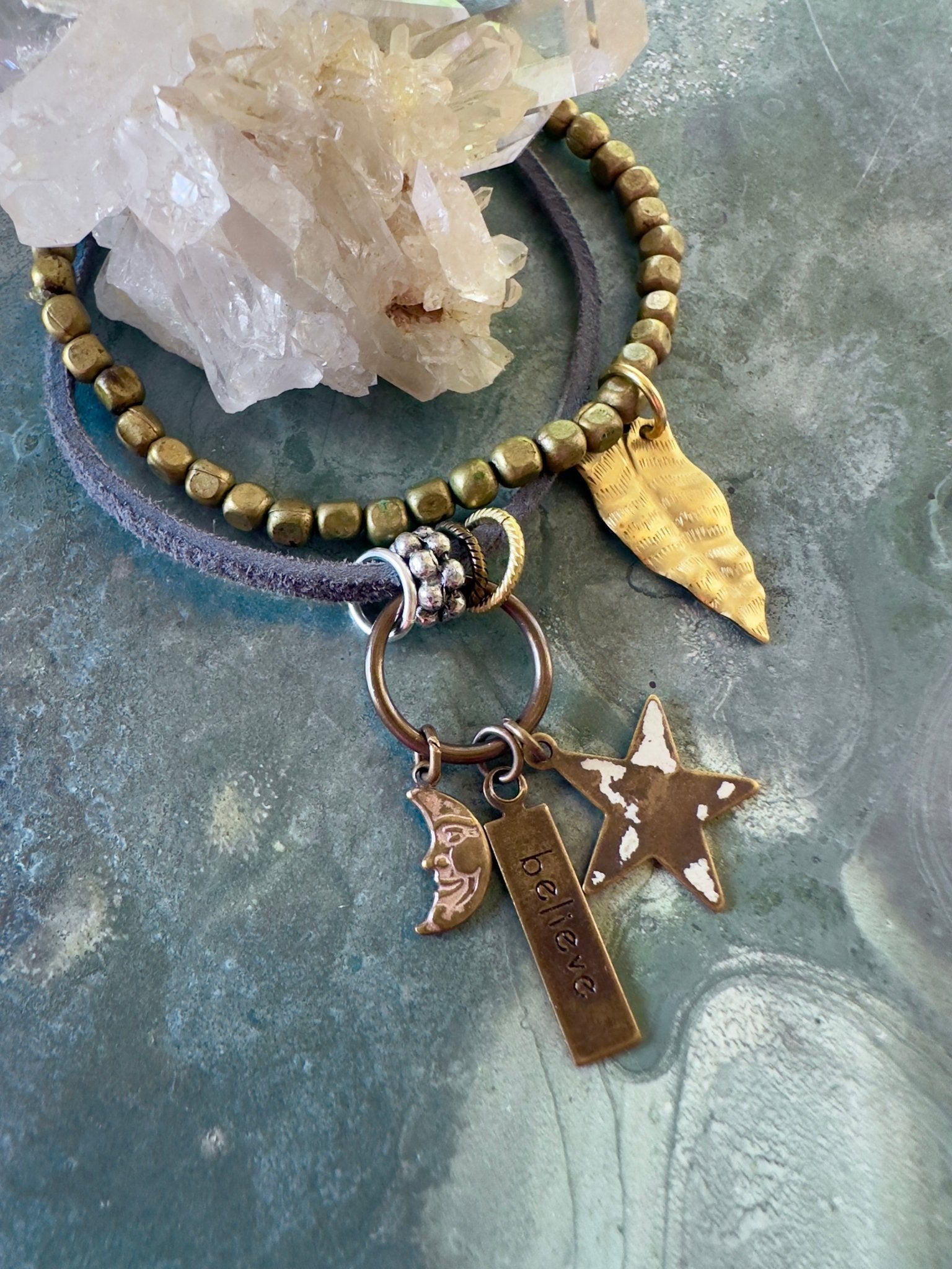 Dream Believer - 2 Finished Bracelets - Idaho Vintaj Design - 6/18/2025 - Vintaj Live Shop ID