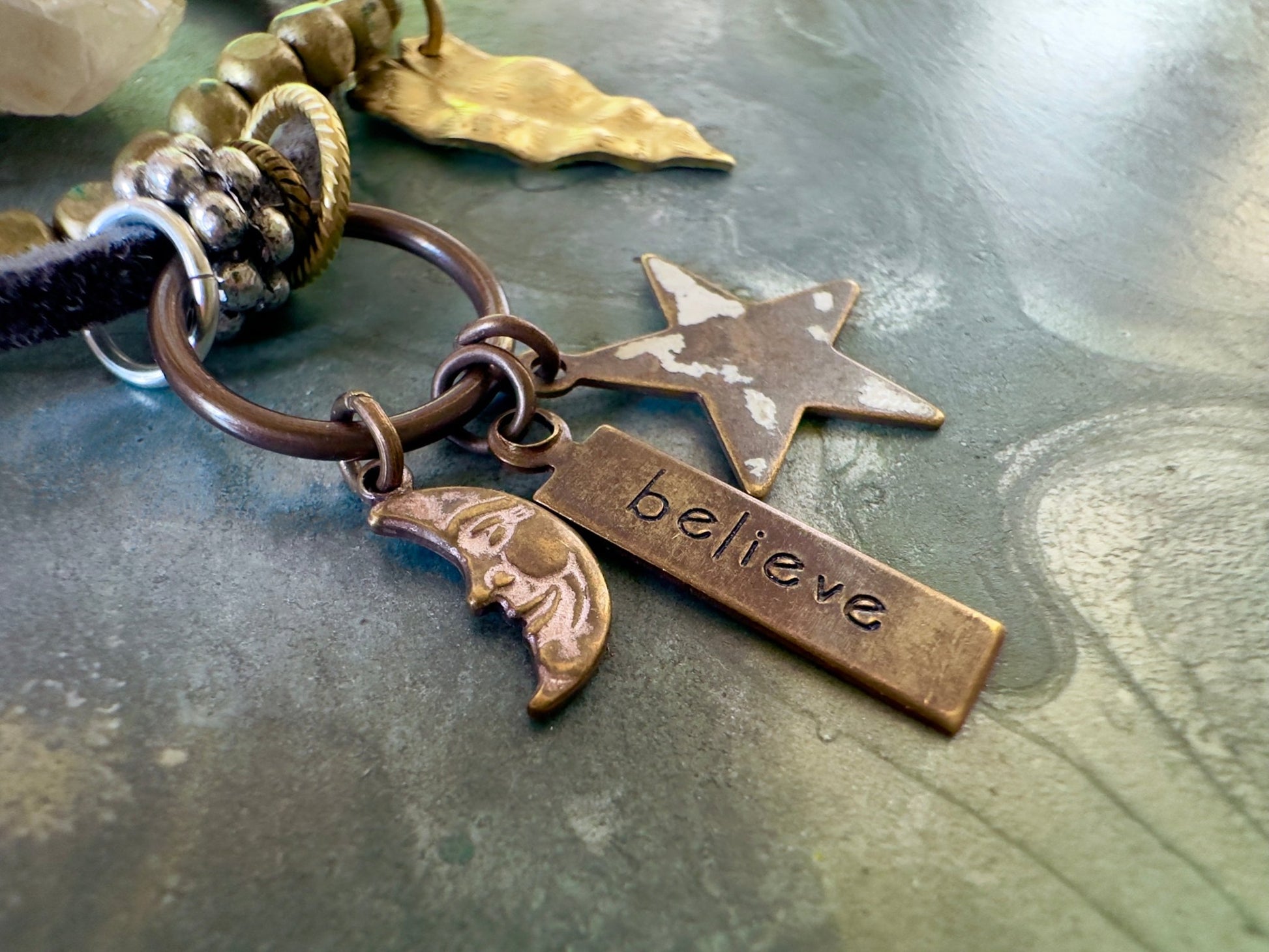 Dream Believer - 2 Finished Bracelets - Idaho Vintaj Design - 6/18/2025 - Vintaj Live Shop ID
