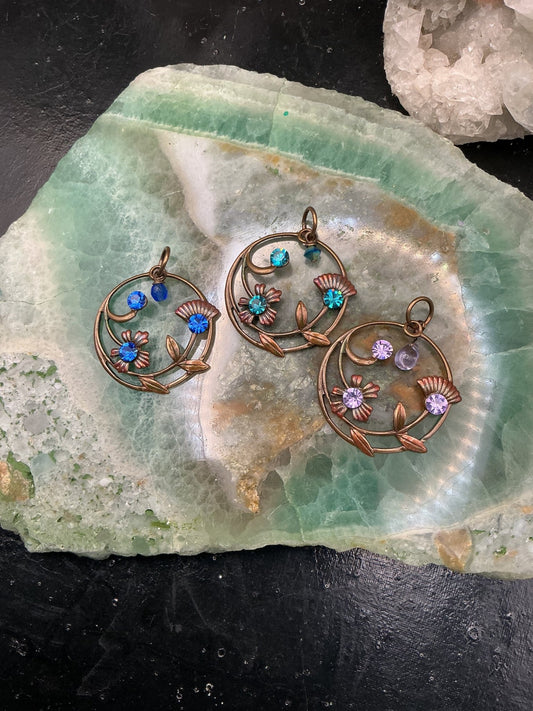 Earth & Filigree Finished Pendant Collection - VLS Idaho - 8/13/26 - Vintaj Live Shop ID