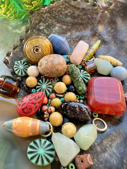 Earthen Enigma - Rustic Vintage Bead Mix - Idaho Vintaj Design - 10/9/2025 - Vintaj Live Shop ID