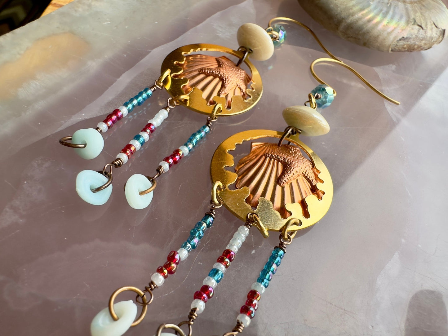 Ebbing Allure - Earrings Kit - Vintaj Idaho Design - 7/23/2025 - Vintaj Live Shop ID