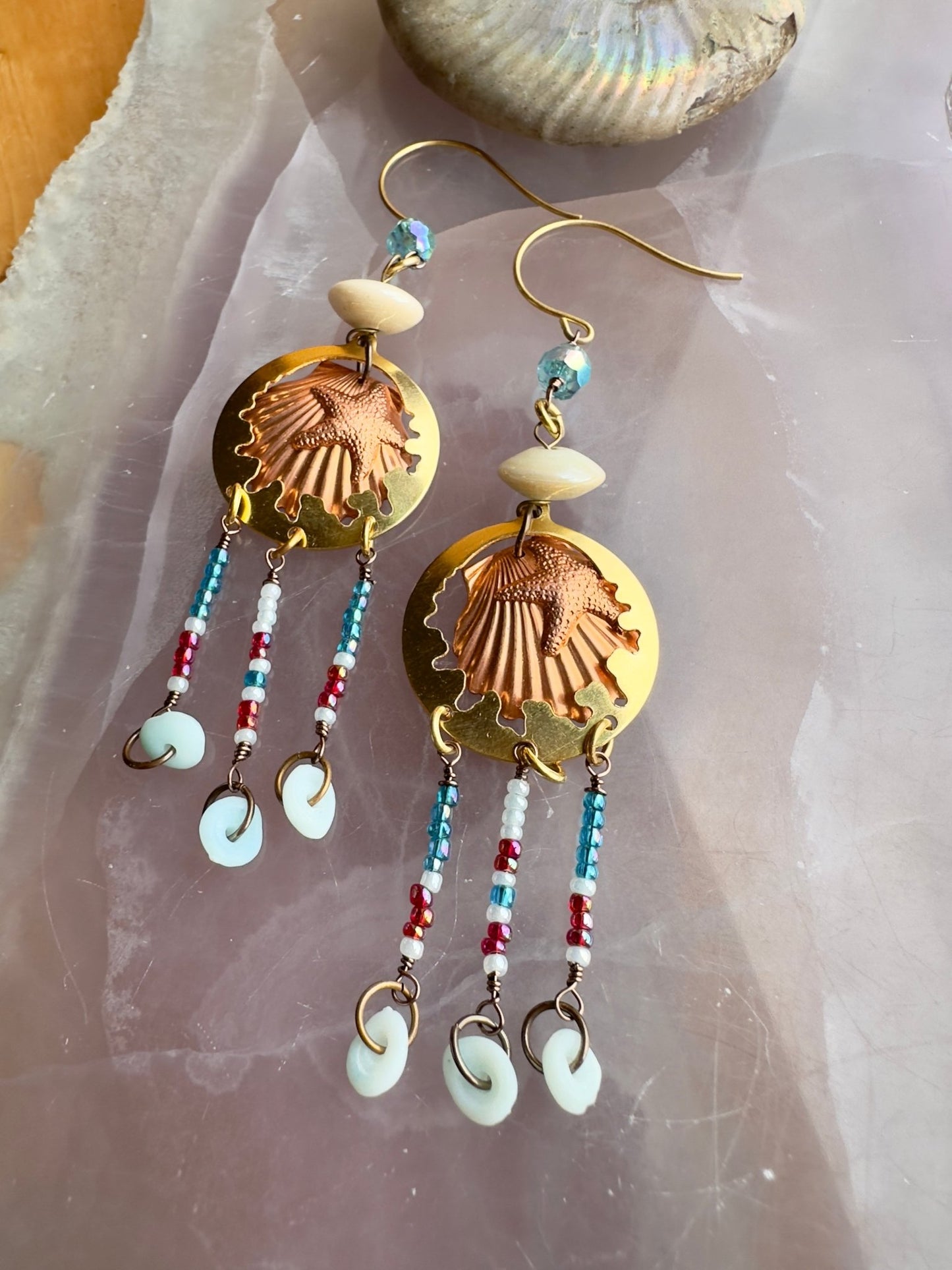 Ebbing Allure - Earrings Kit - Vintaj Idaho Design - 7/23/2025 - Vintaj Live Shop ID