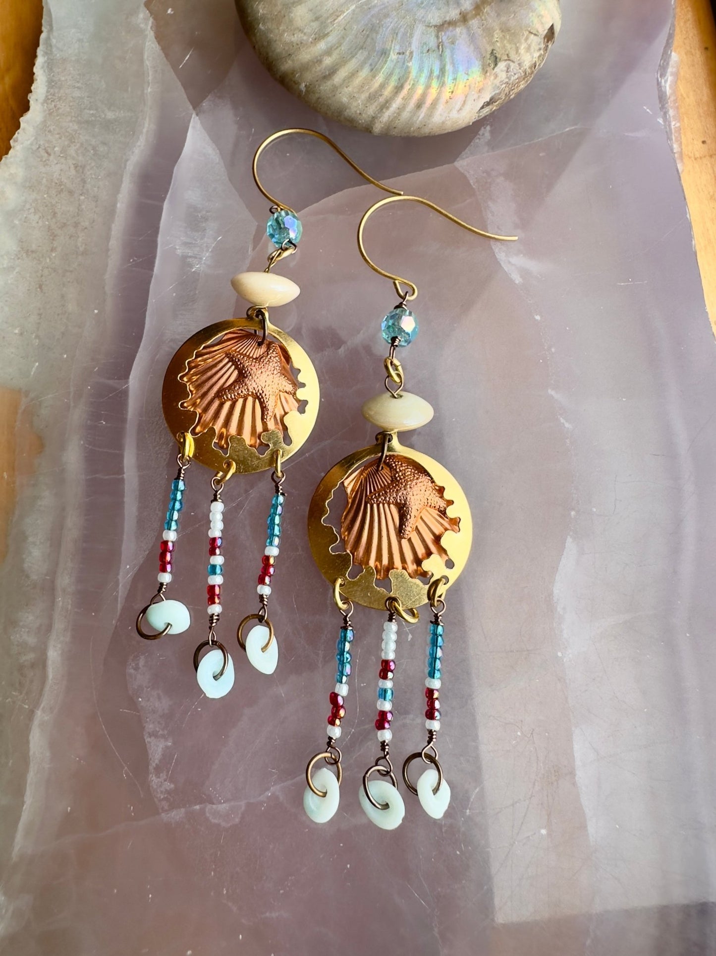 Ebbing Allure - Earrings Kit - Vintaj Idaho Design - 7/23/2025 - Vintaj Live Shop ID