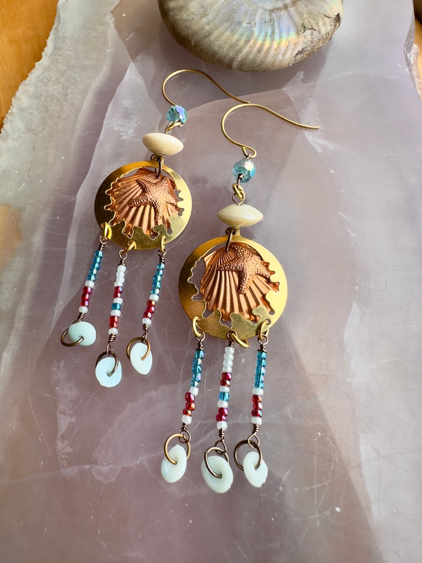 Ebbing Allure - Earrings Kit - Vintaj Idaho Design - 7/23/2025 - Vintaj Live Shop ID