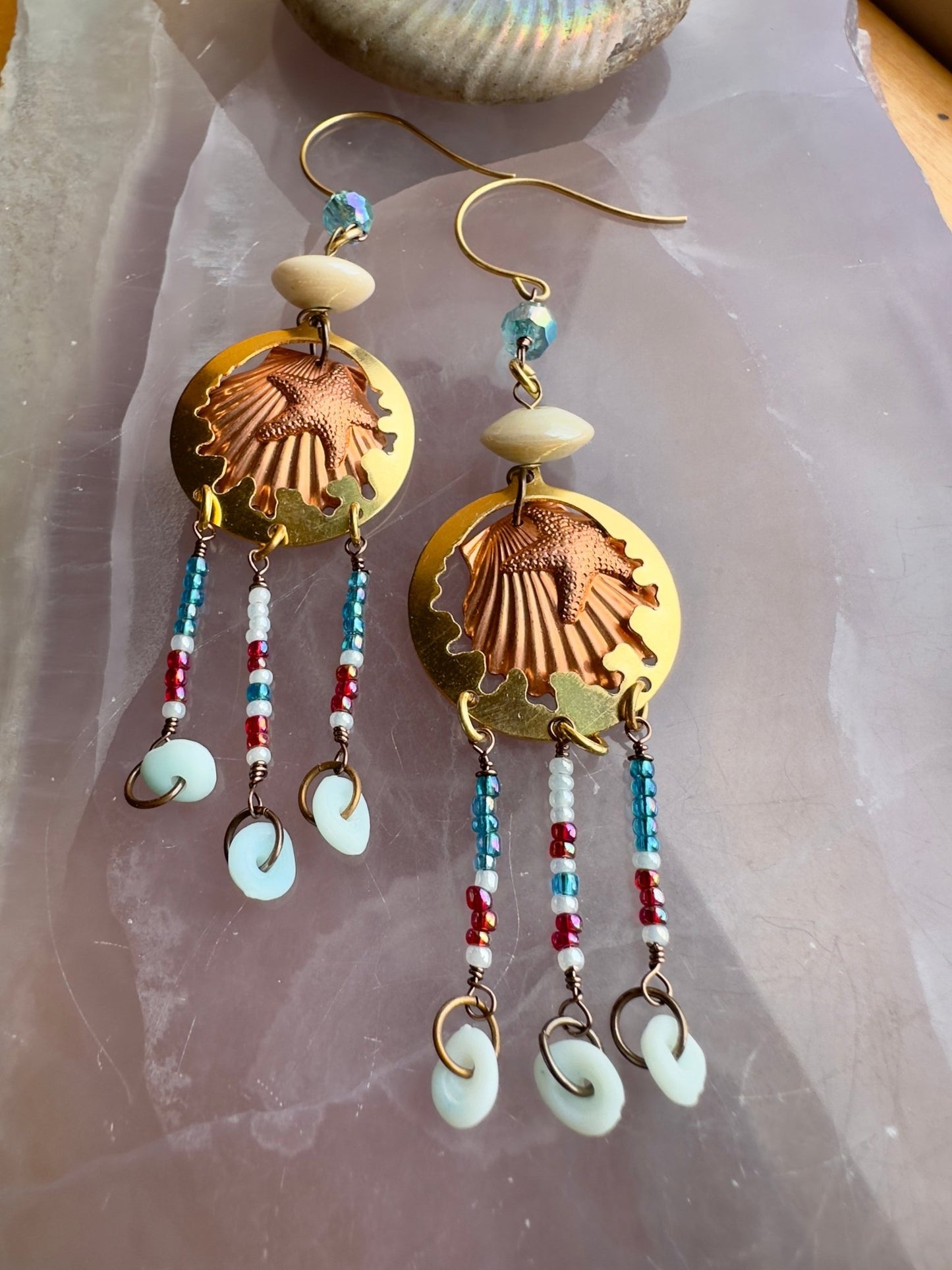 Ebbing Allure - Earrings Kit - Vintaj Idaho Design - 7/23/2025 - Vintaj Live Shop ID