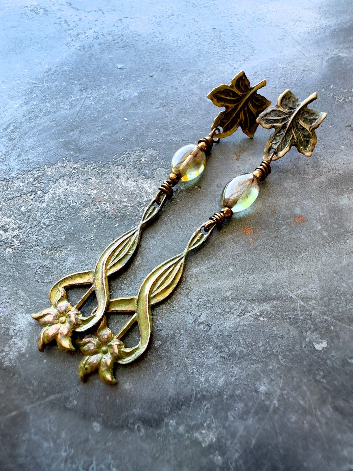 Elven Forest Vintage Earrings Kit - Vintaj Idaho Design - 8/13/2025 - Vintaj Live Shop ID