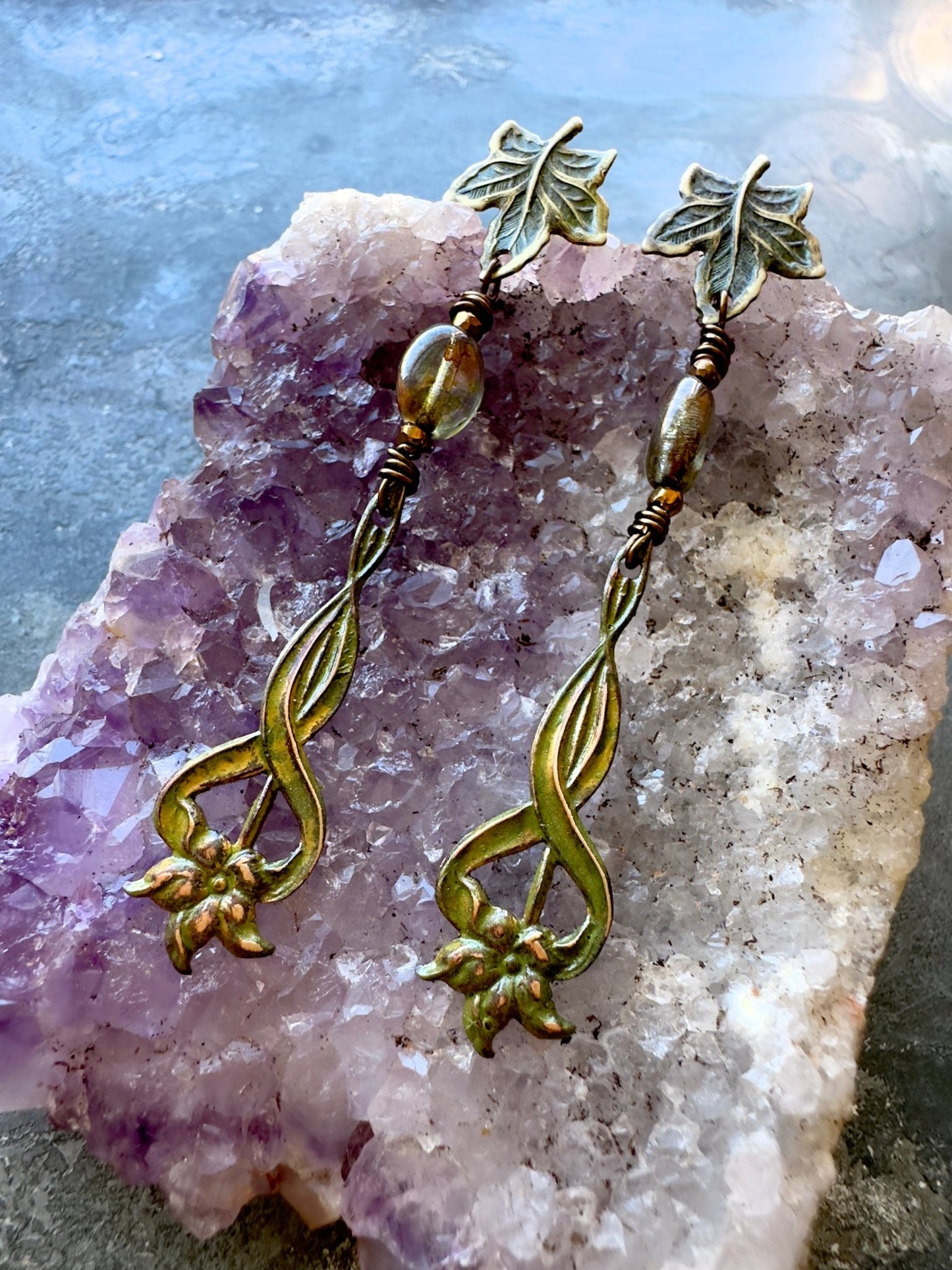 Elven Forest Vintage Earrings Kit - Vintaj Idaho Design - 8/13/2025 - Vintaj Live Shop ID