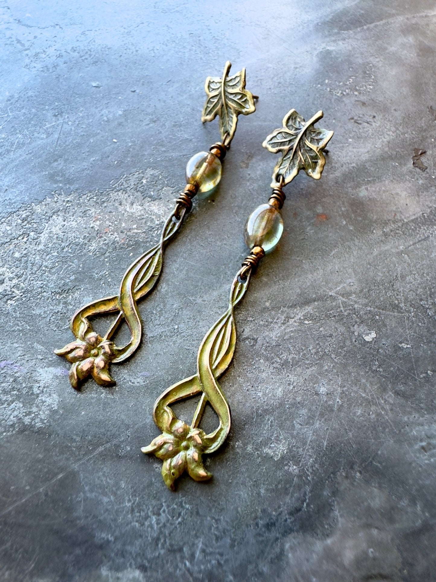 Elven Forest Vintage Earrings Kit - Vintaj Idaho Design - 8/13/2025 - Vintaj Live Shop ID