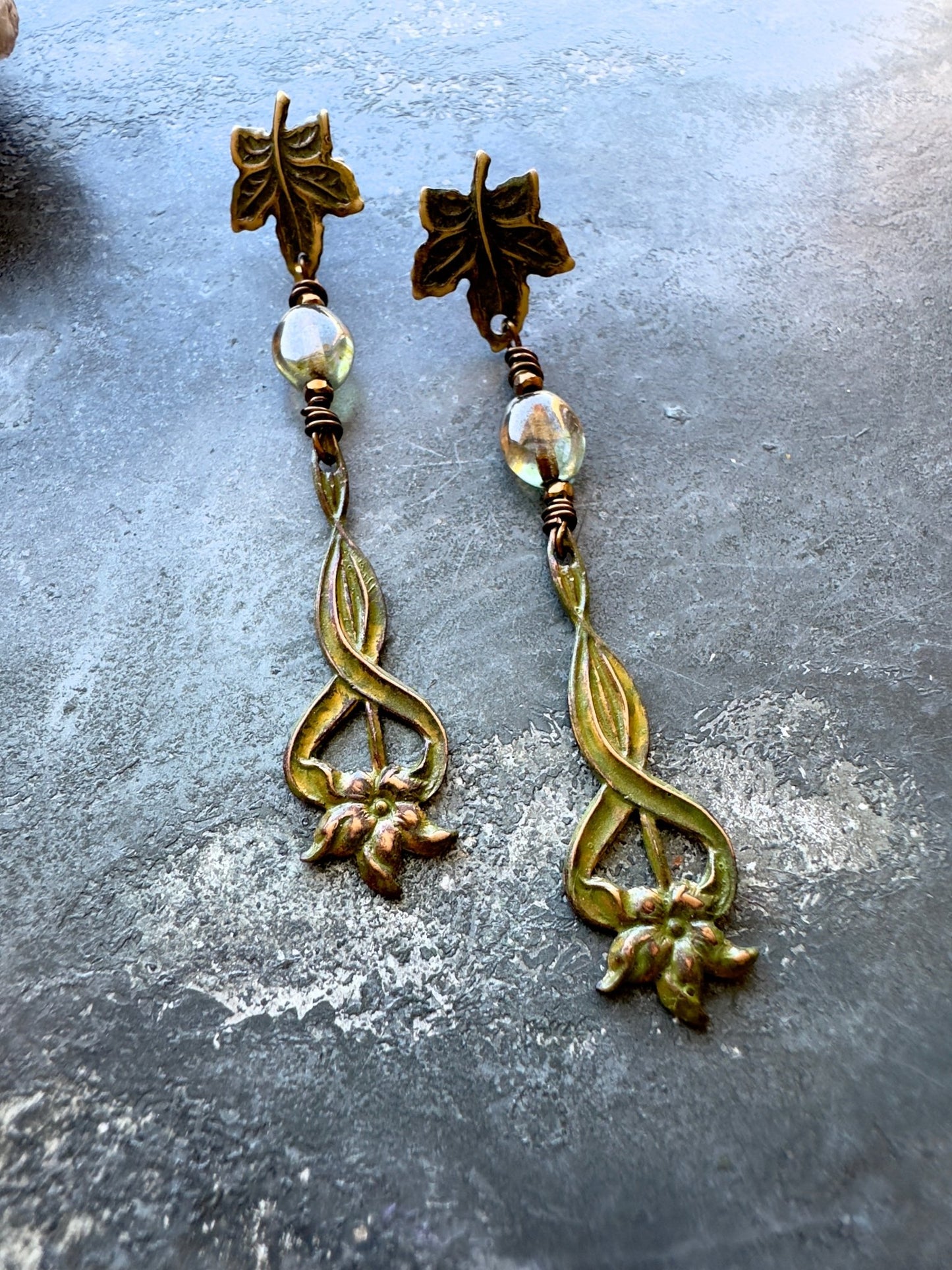 Elven Forest Vintage Earrings Kit - Vintaj Idaho Design - 8/13/2025 - Vintaj Live Shop ID