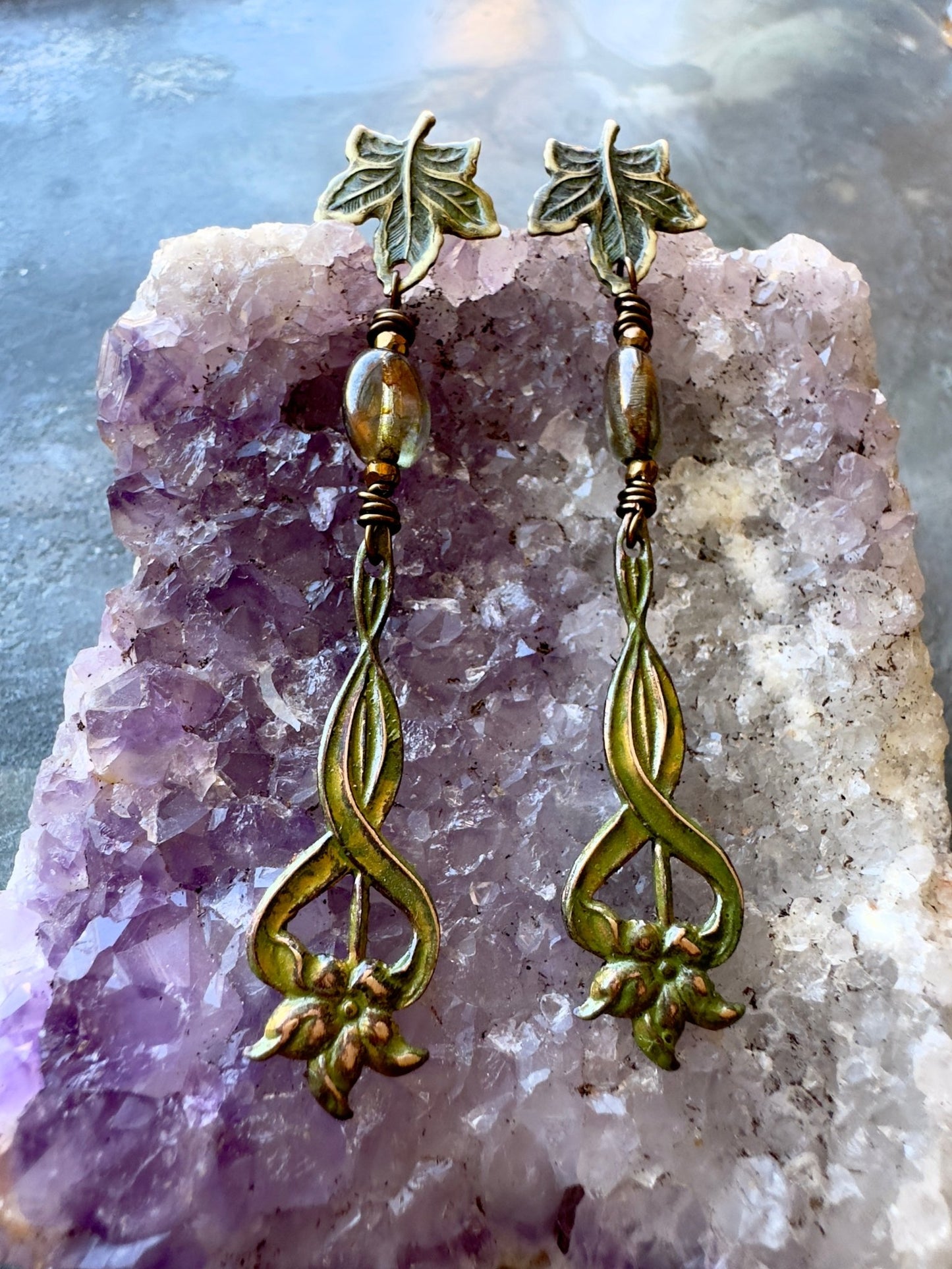 Elven Forest Vintage Earrings Kit - Vintaj Idaho Design - 8/13/2025 - Vintaj Live Shop ID