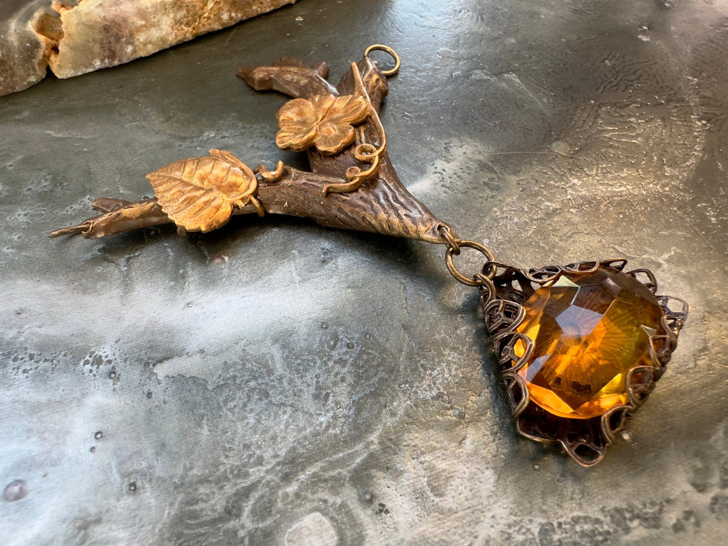 Enchanted Ember - Vintage Pendant Kit - Vintaj Idaho Design - 10/22/2025 - Vintaj Live Shop ID
