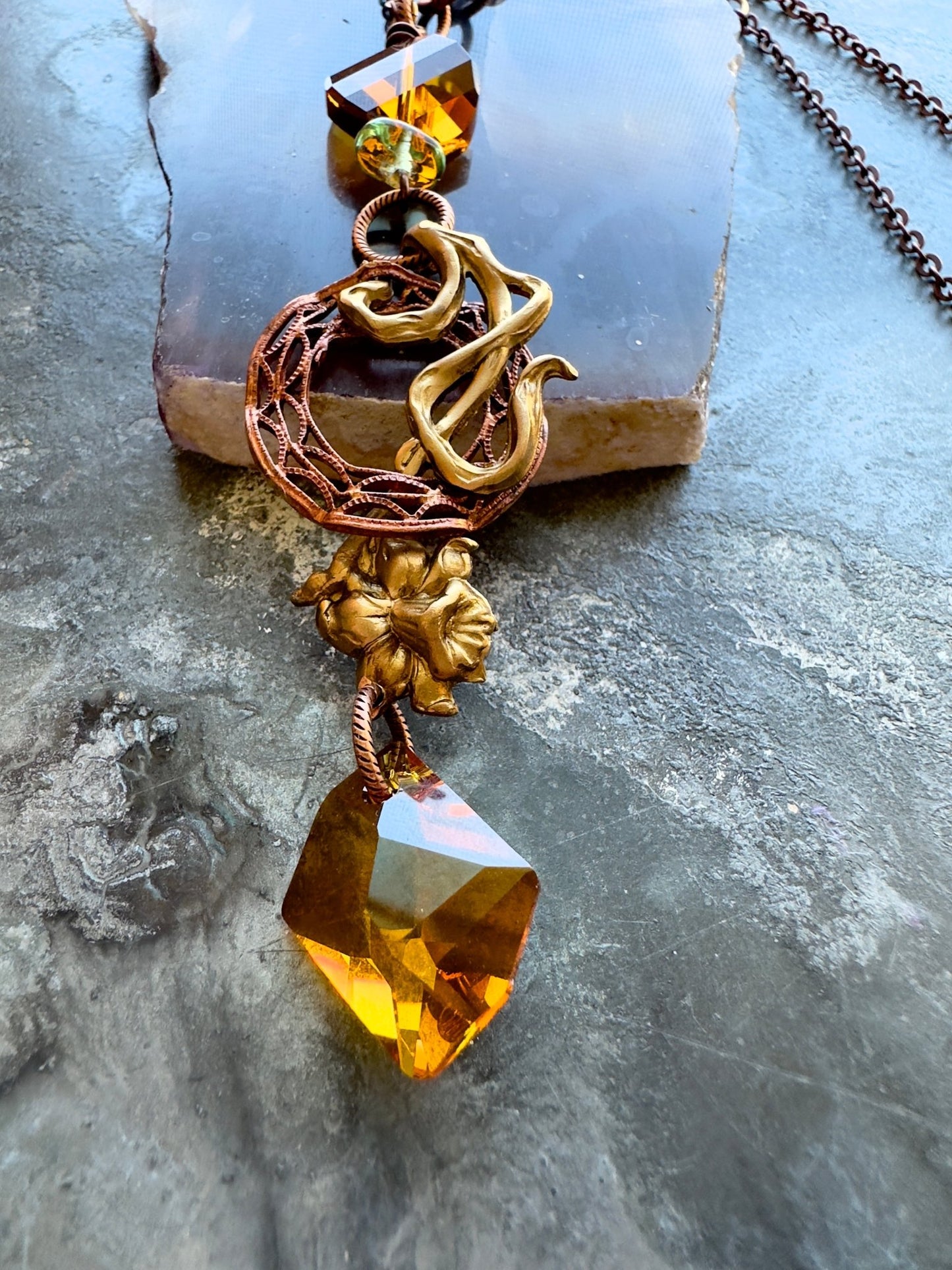 Entangled Aura JAFF - Necklace Kit - Vintaj Idaho Design - 8/13/2025 - Vintaj Live Shop ID