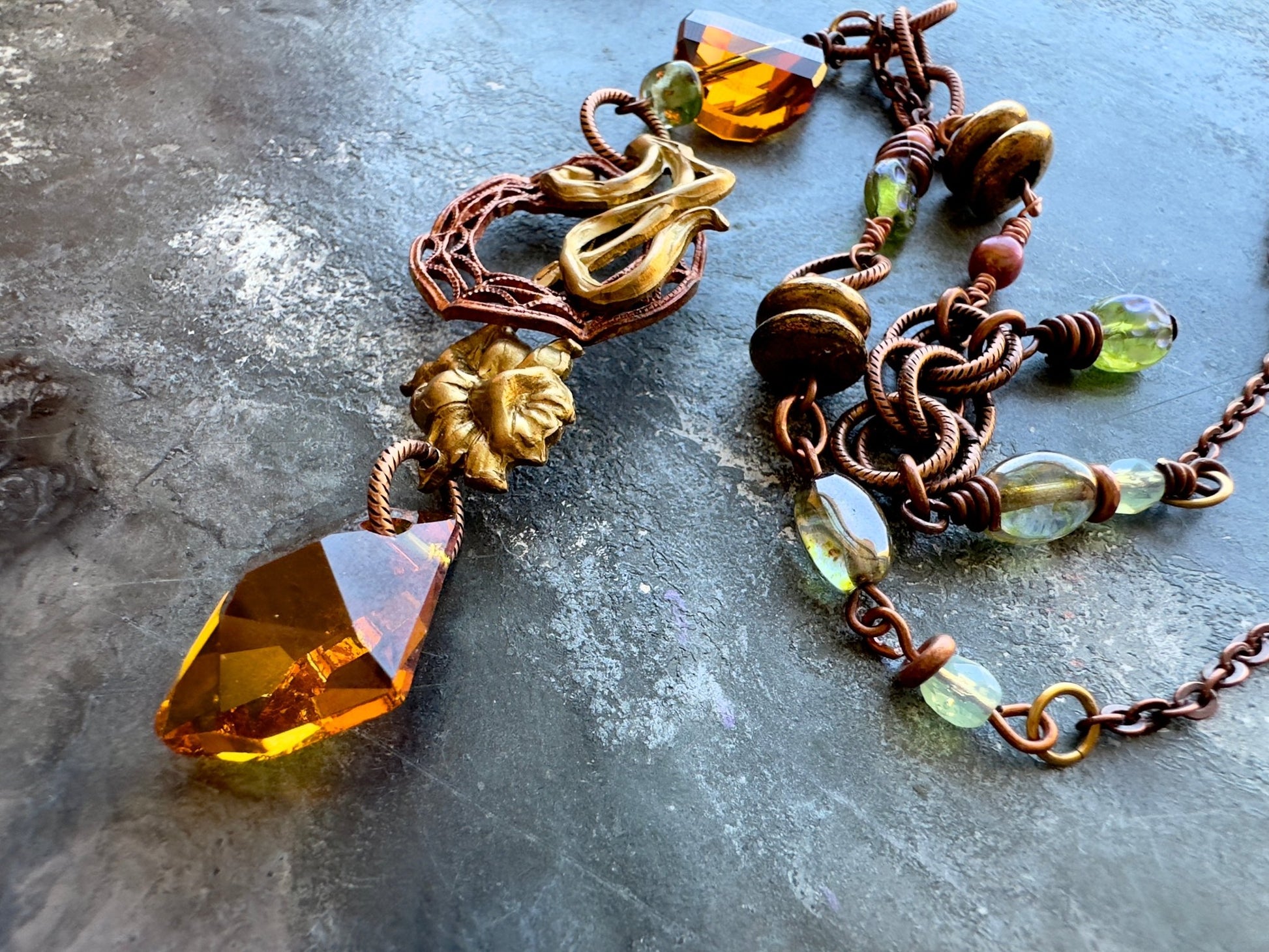 Entangled Aura JAFF - Necklace Kit - Vintaj Idaho Design - 8/13/2025 - Vintaj Live Shop ID