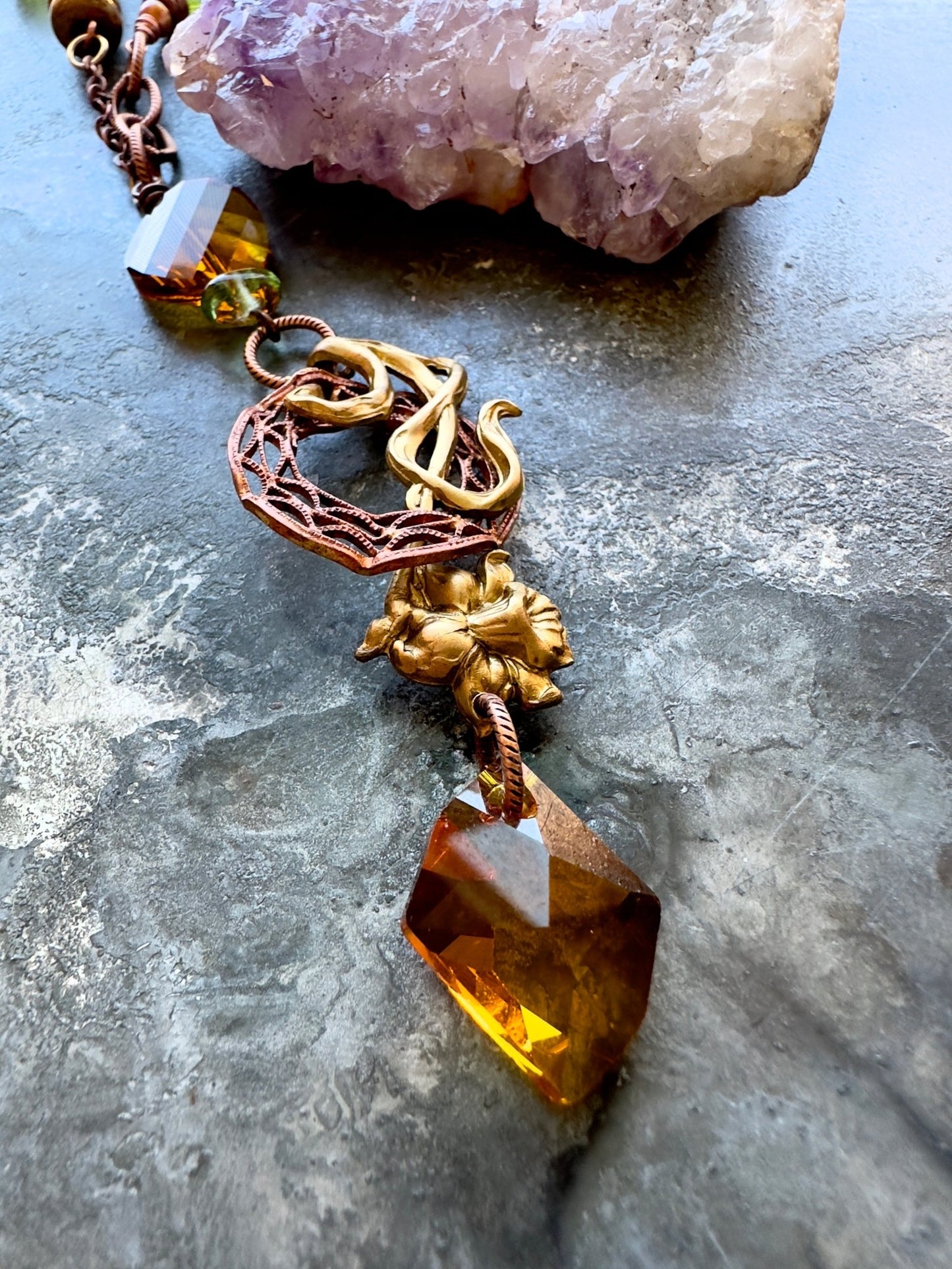 Entangled Aura JAFF - Necklace Kit - Vintaj Idaho Design - 8/13/2025 - Vintaj Live Shop ID