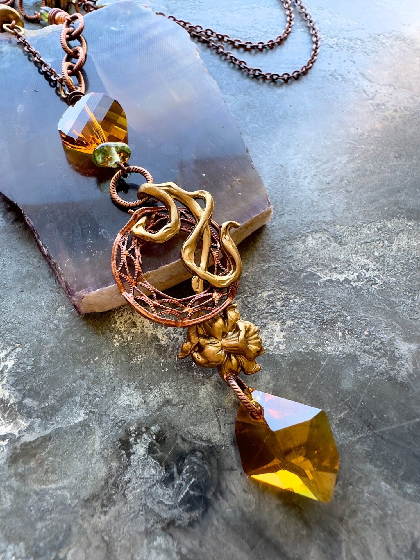Entangled Aura JAFF - Necklace Kit - Vintaj Idaho Design - 8/13/2025 - Vintaj Live Shop ID