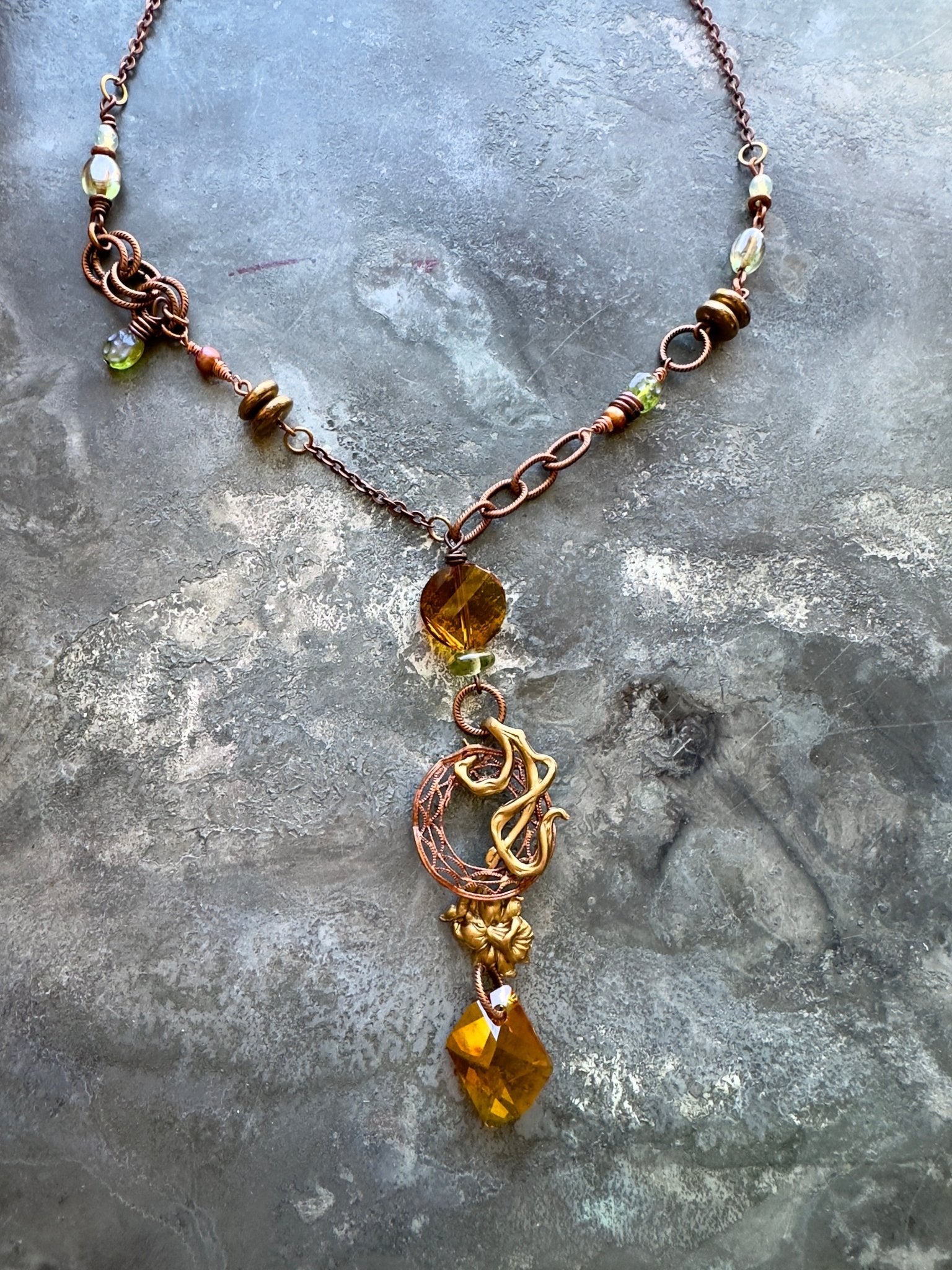 Entangled Aura JAFF - Necklace Kit - Vintaj Idaho Design - 8/13/2025 - Vintaj Live Shop ID