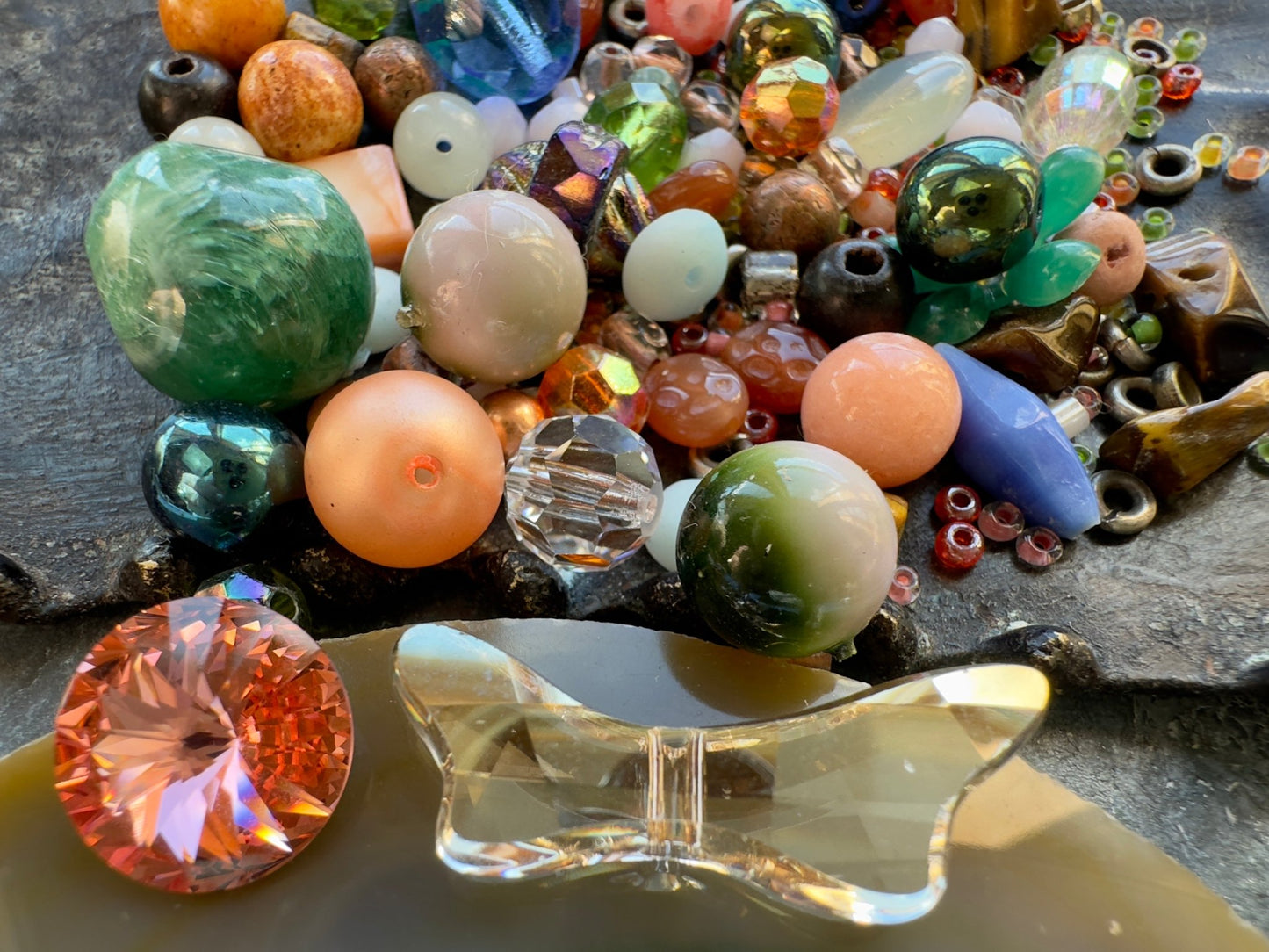 Fern Fey - Vintage & Crystal Bead Mix - Idaho Vintaj Design - 10/9/2025 - Vintaj Live Shop ID