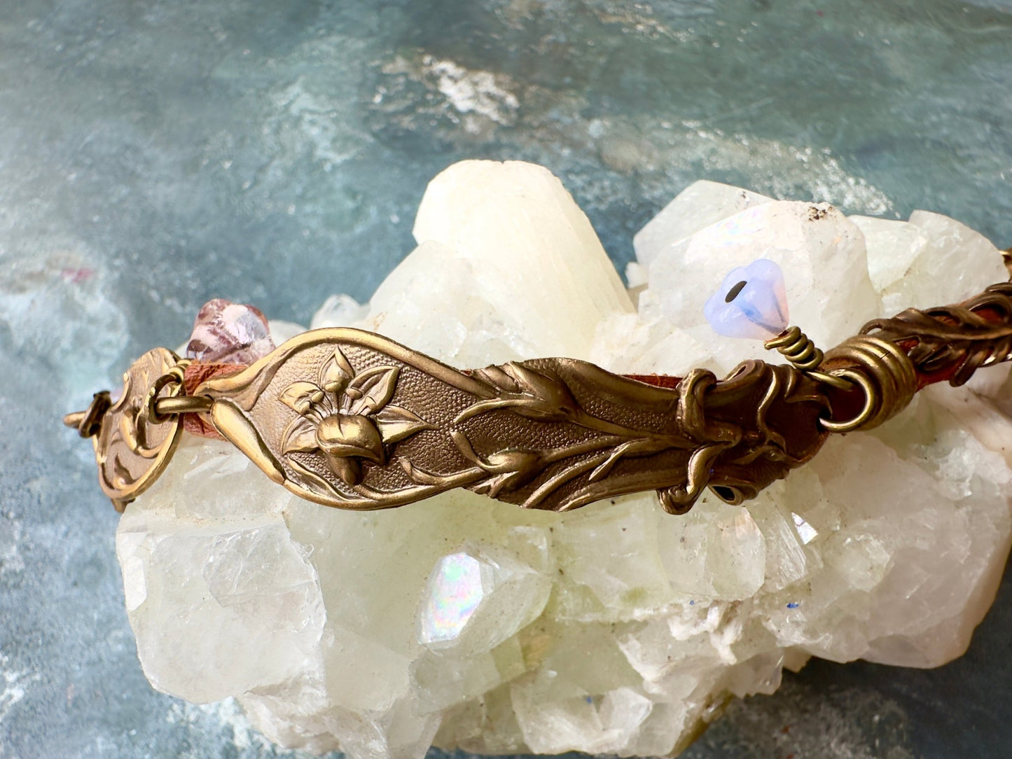 Fern & Flower - Bracelet Kit - Vintaj Idaho Design - 8/27/2025 - Vintaj Live Shop ID
