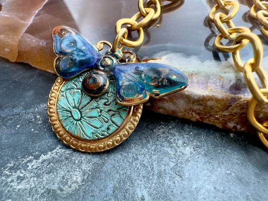 Fluttering Reign Necklace Kit - Vintaj Idaho Design - 10/15/2025 - Vintaj Live Shop ID