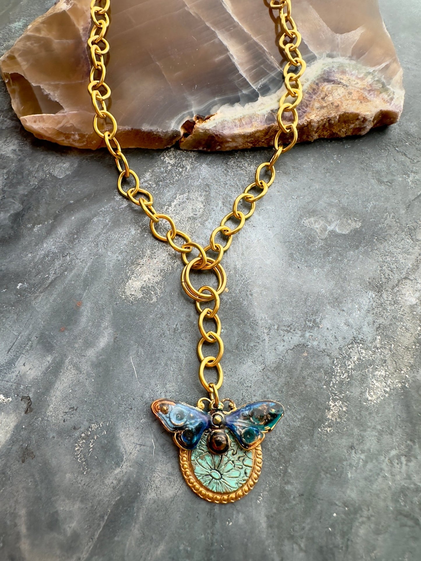 Fluttering Reign Necklace Kit - Vintaj Idaho Design - 10/15/2025 - Vintaj Live Shop ID