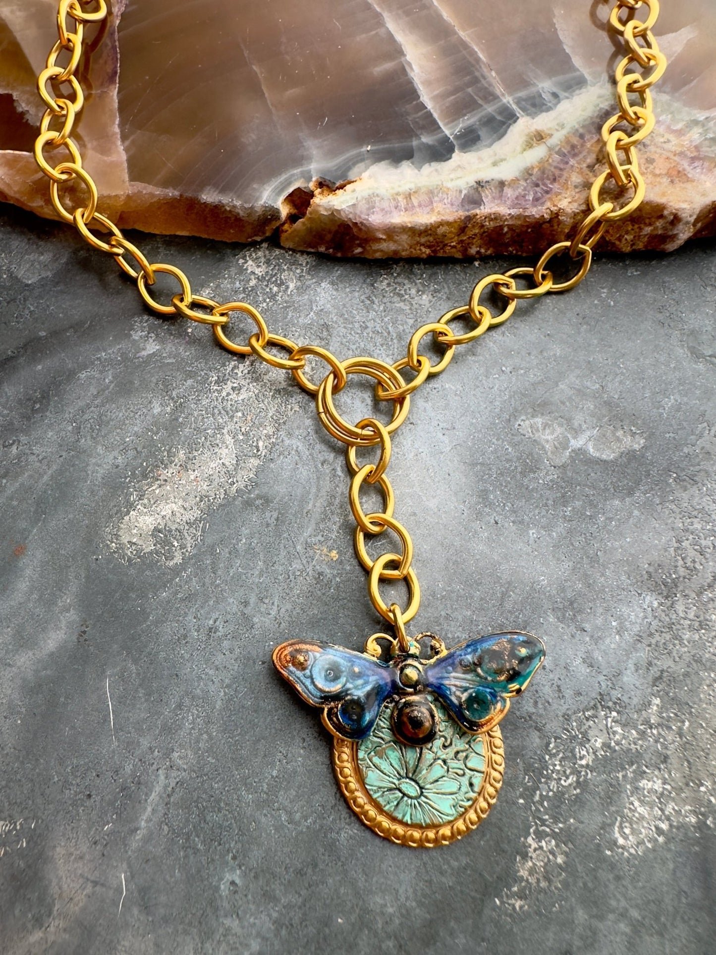 Fluttering Reign Necklace Kit - Vintaj Idaho Design - 10/15/2025 - Vintaj Live Shop ID